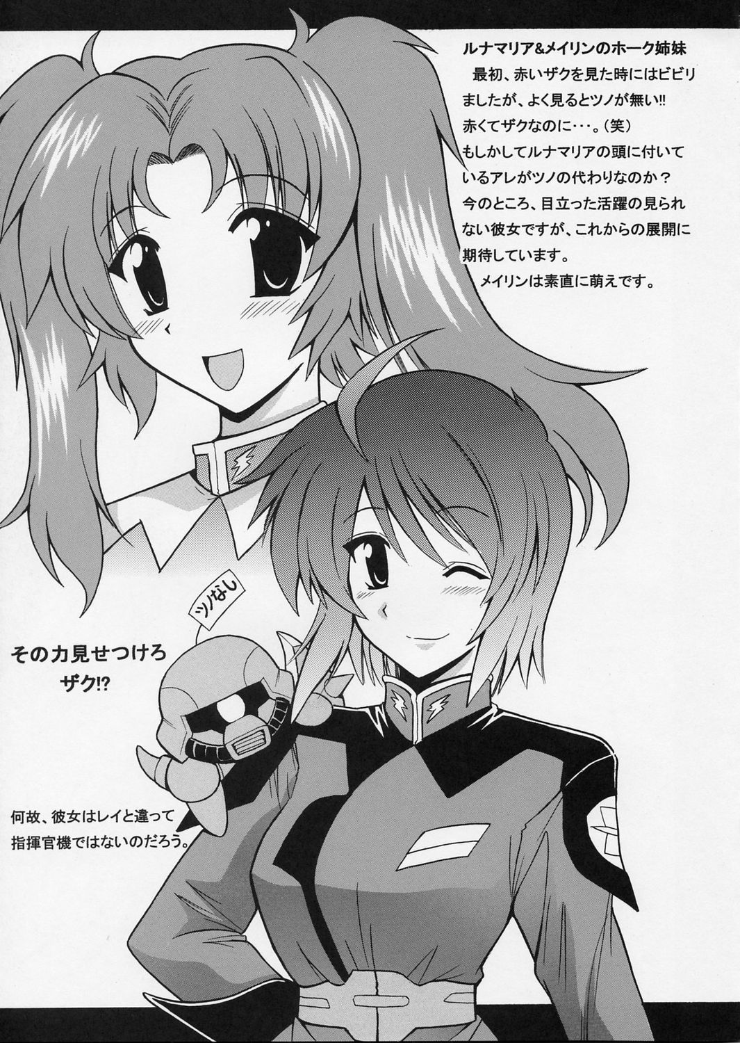 (Kyonyuukko 3) [Leaz Koubou (Oujano Kaze)] Uchuu o Kakeru Lucky Sukebe (Mobile Suit Gundam SEED DESTINY) page 4 full