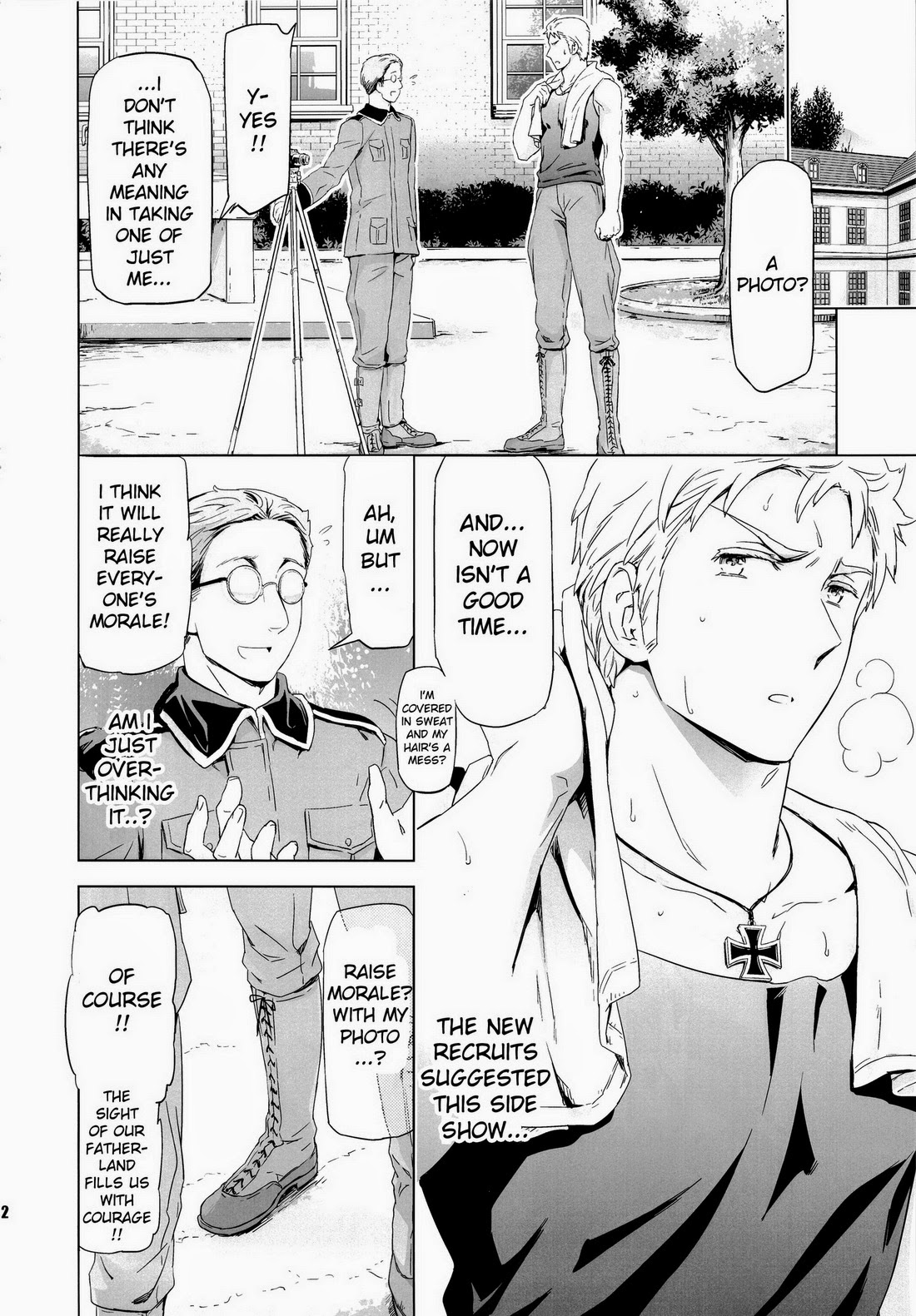 [Marinconia (Marumari)] Taichou, Onegaishimasu!! - Gruppeführer, Bitte!! (Axis Powers Hetalia) [English] page 11 full