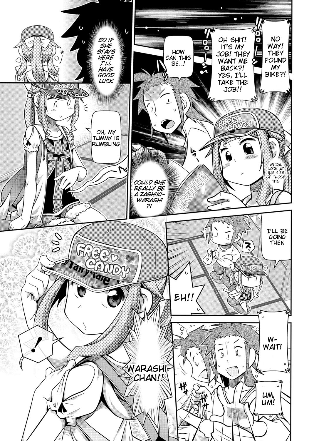 [Satsuki Itsuka] Zashikiwarashi ga Yattekita Ya! Ya! Ya! (COMIC Masyo 2017-02) [English] [Tigoris Translates] [Digital] page 3 full