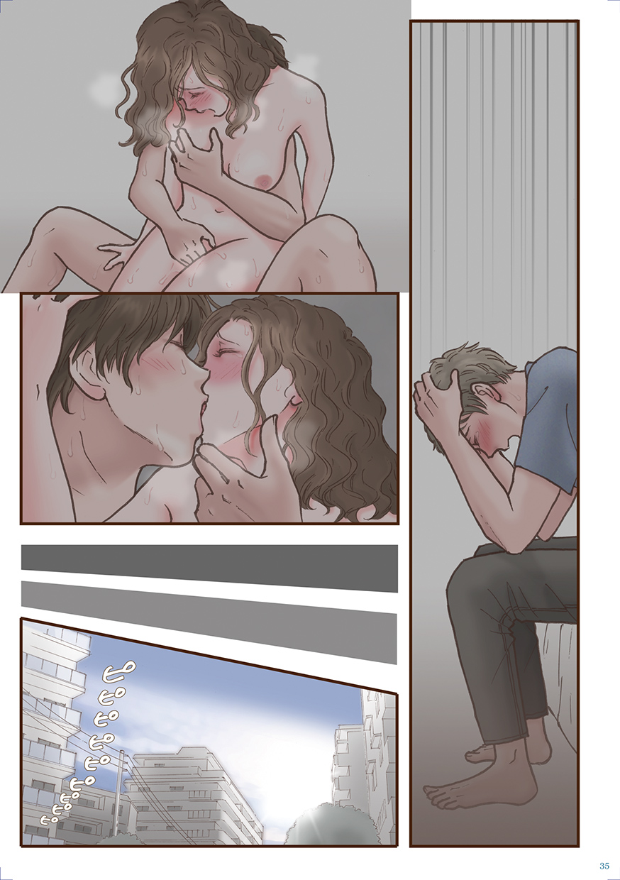 [Shiso Magazine Hitori (Erosheee)] Zutto Suki Datta [Digital] page 35 full