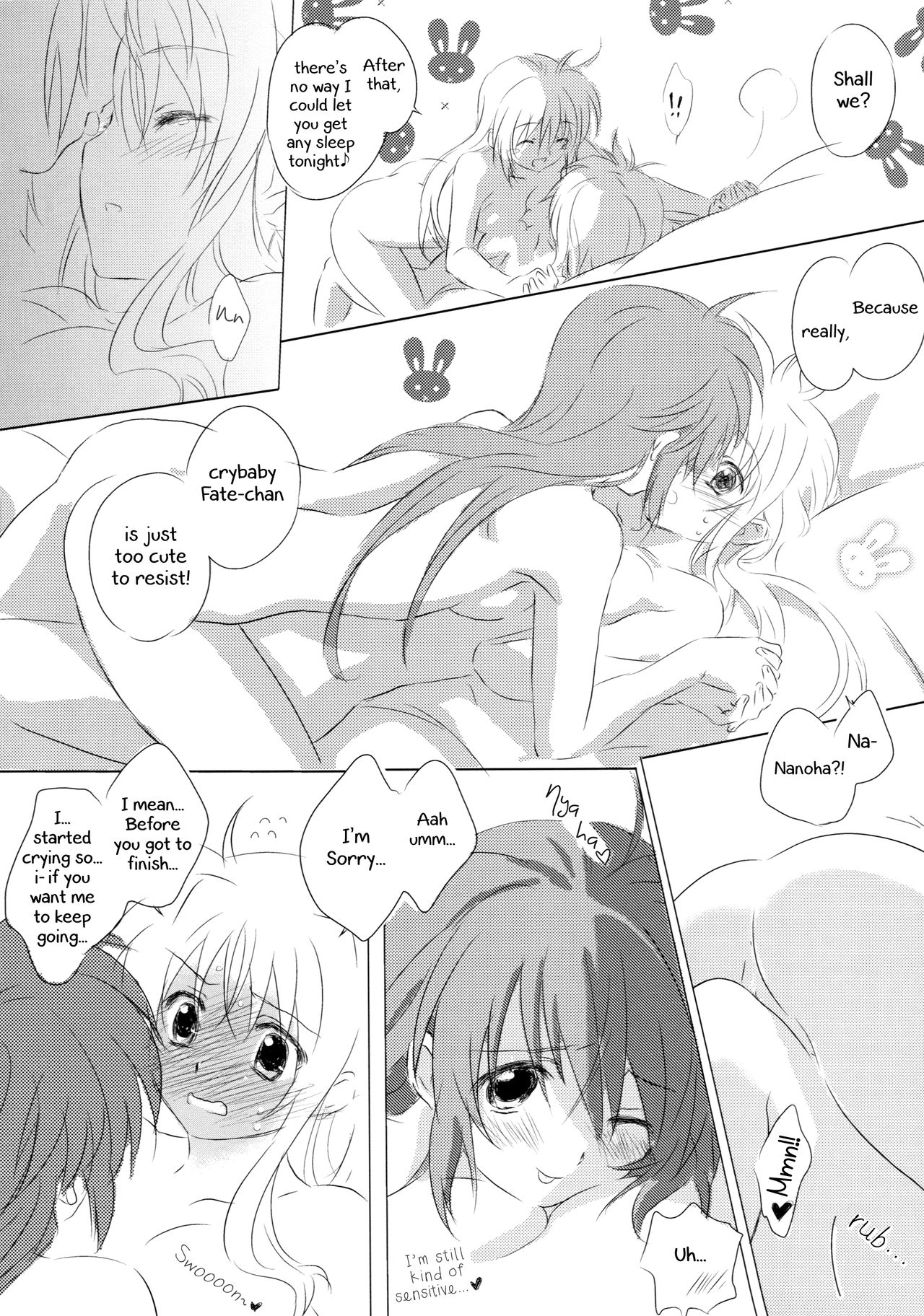 (Lyrical Magical 6) [Kurikoro. (Tokoharu)] Sweetest Love (Mahou Shoujo Lyrical Nanoha) [English] page 23 full