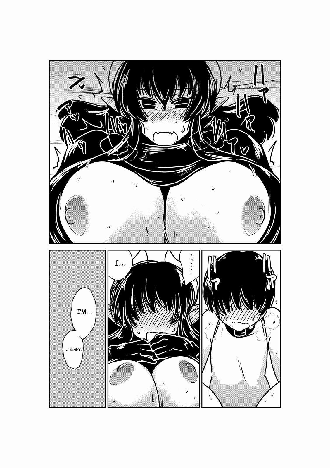 [Hroz] Succubus Kenshi to Obentou. | Lunch with a Succubus Swordswoman. [English] [4dawgz + Thetsuuyaku] [Digital] page 12 full