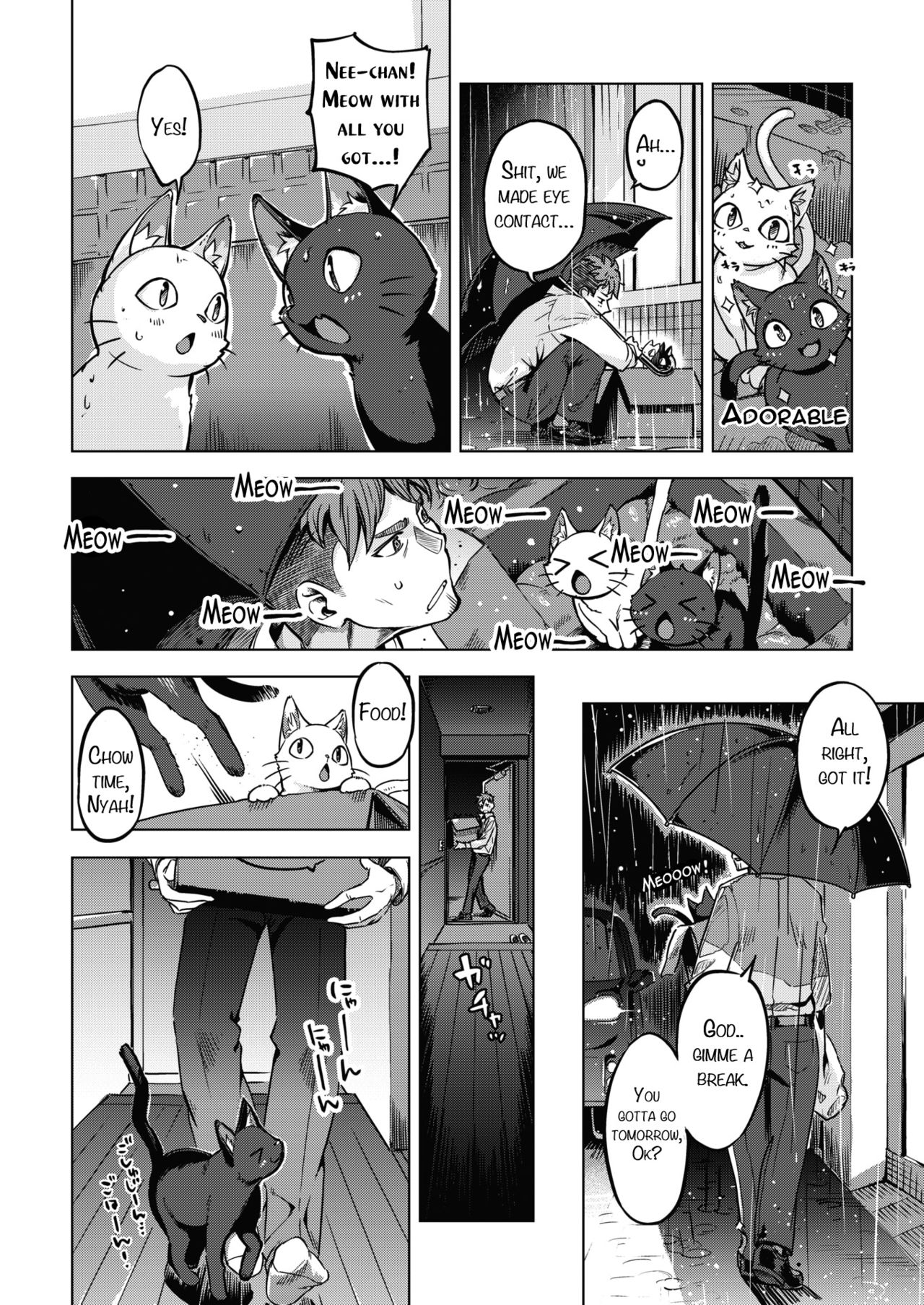 [Super Zombie] Oshikake Nyanko | Unwanted Kitties (COMIC Kairakuten BEAST 2020-07) [English] [Digital] page 4 full