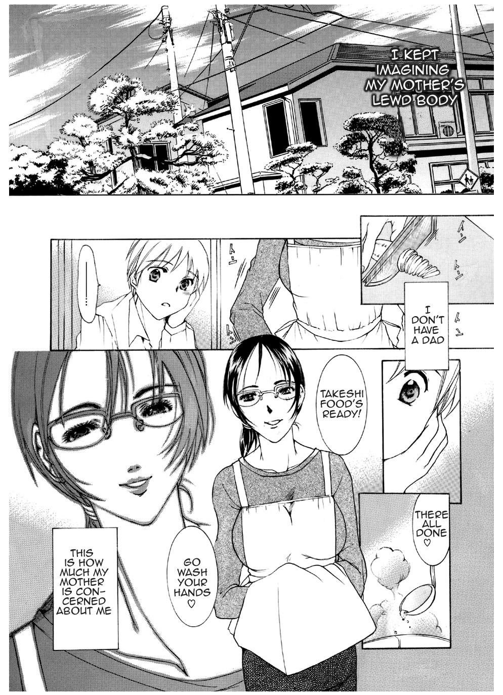 [Nyanko Fujin-sama] Mama no Yawahada | Mother's Soft Skin [English] [Amoskandy] page 4 full