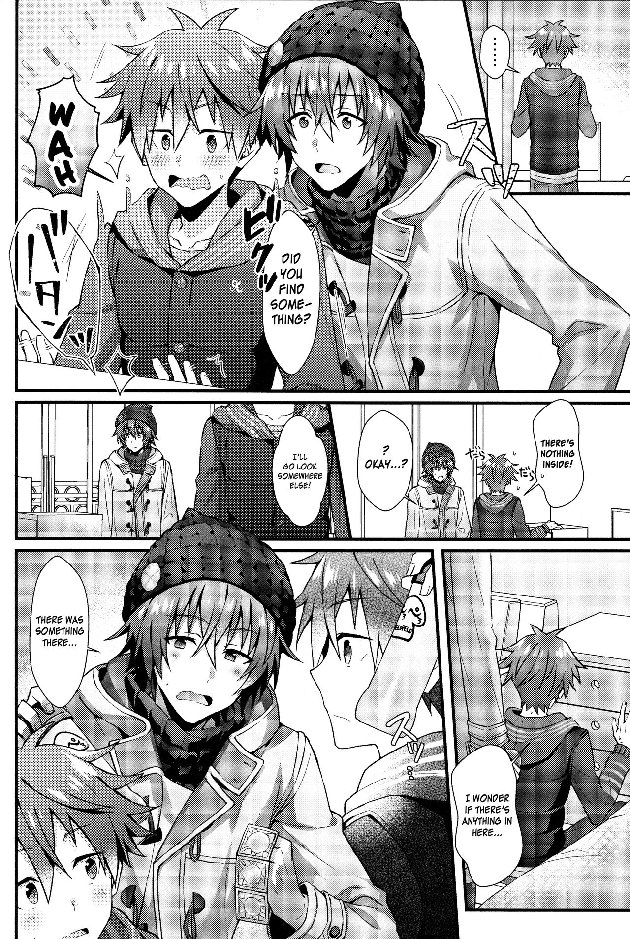 (MIRACLE FESTIV@L!! 18) [Roefupukaji (Nesuo)] Wake atte Deraremasen | For Some Reason We Can't Leave (THE IDOLM@STER SideM) [English] [Anzu] page 3 full