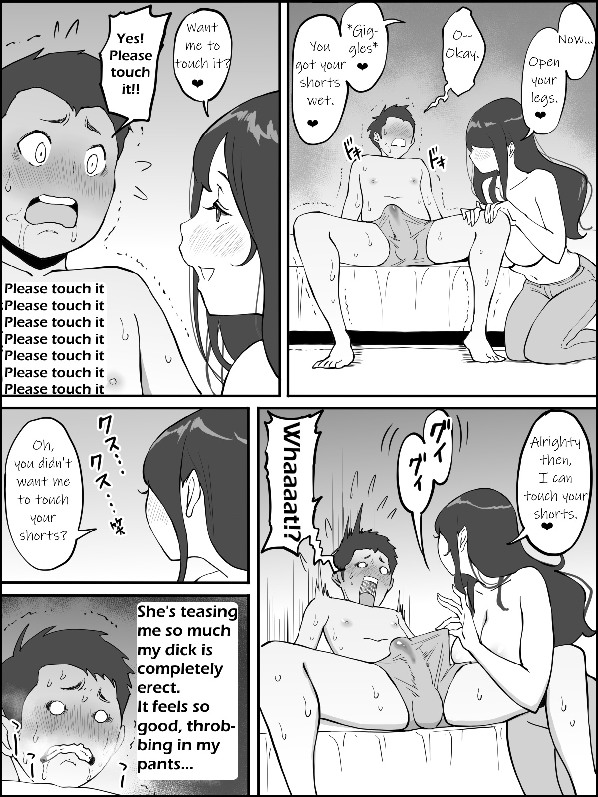 [Ail] A dirty wife who explores the erogenous zones of a virgin boy❤ echiechi na hitodzuma ni seikantai wo sagurareru doutei-kun❤ [English] {KittyKatMan} page 22 full