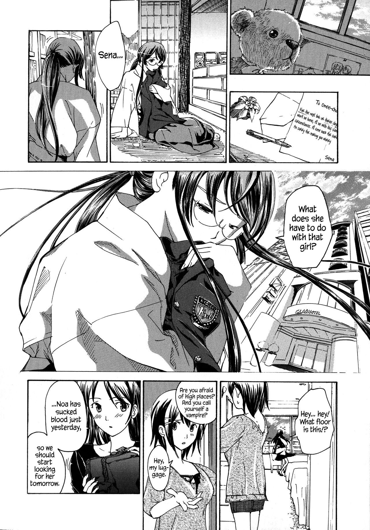 [Asagi Ryu] Kuroyuri Shoujo Vampire |  Vampire Girl Black Lily Ch. 1 - 2 [English] [EHCove] page 42 full