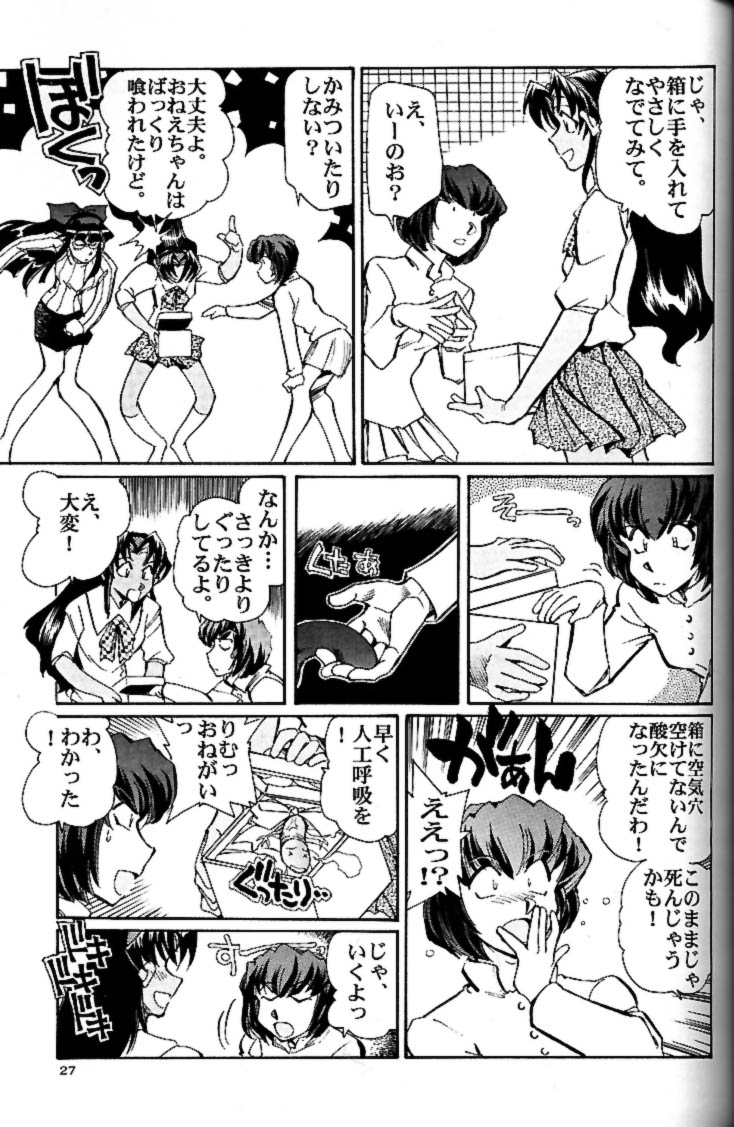 (CR30) [Kacchuu Musume (Tsukasa Jun)] Shiritsu Sangendou Gakuen Akaten Gou (Samurai Spirits) page 26 full