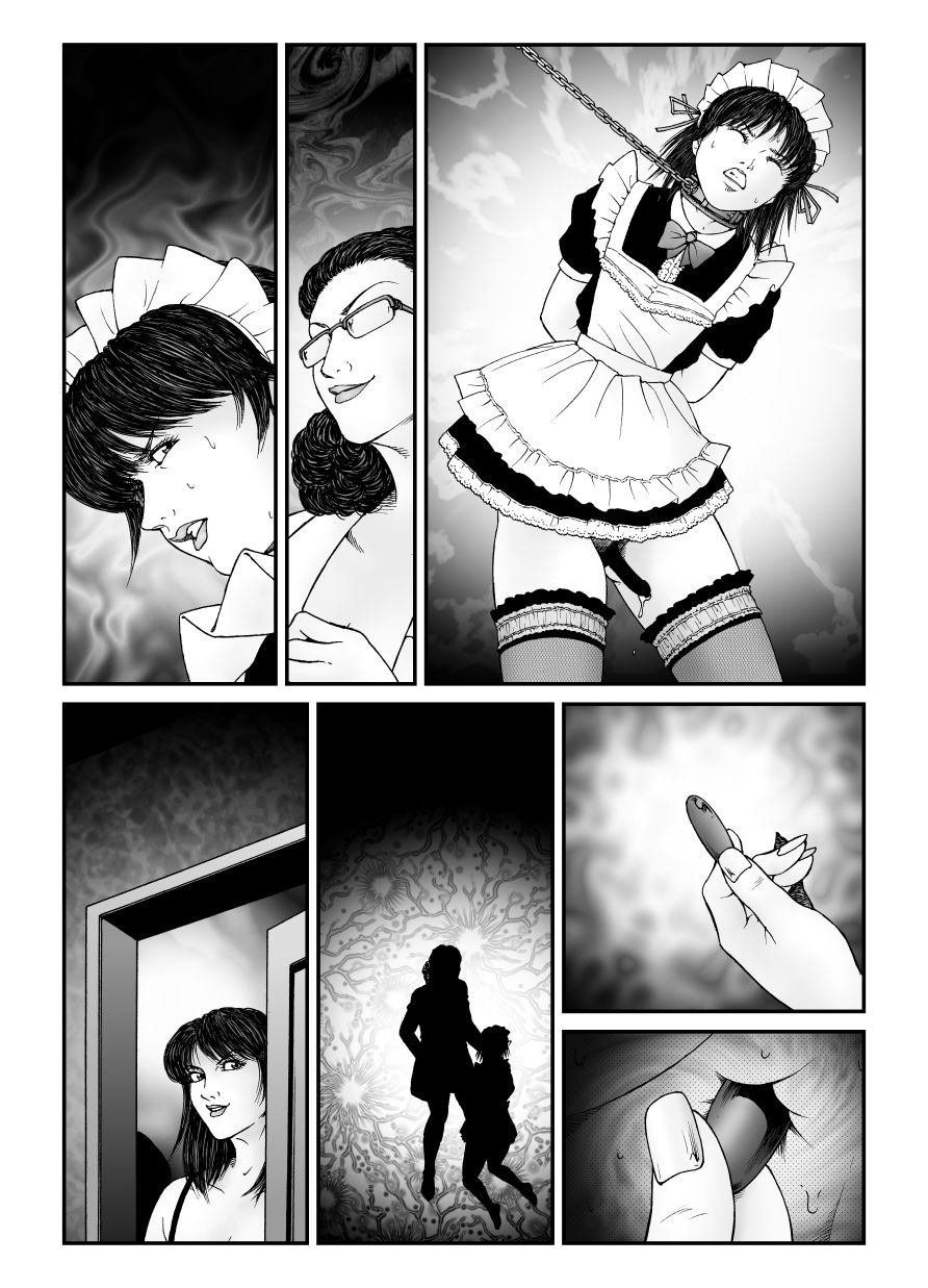 [Nightmare Express -Akumu no Takuhaibin-] Yokubou Kaiki Dai 547 Shou -Kyousei Josou Bishounen Kousoku Daruma Acme Jigoku Iki Dai-4-wa Otokonoko Koushukei Hen- page 52 full