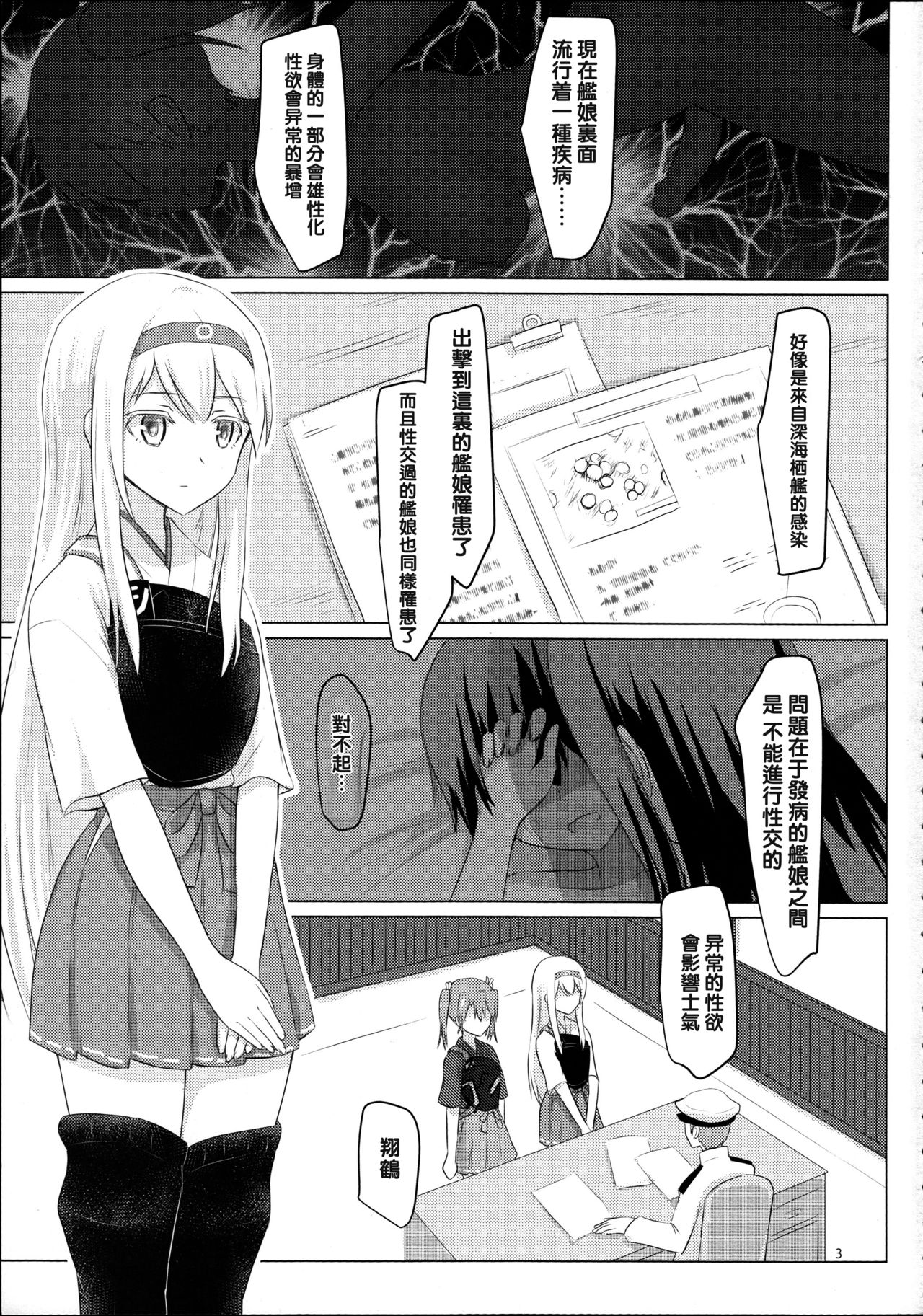 (C89) [ifpark.com (ifpark)] Shoukaku-nee ga Kanmusu o Ian suru Hanashi (Kantai Collection -KanColle-) [Chinese] [沒有漢化] page 3 full