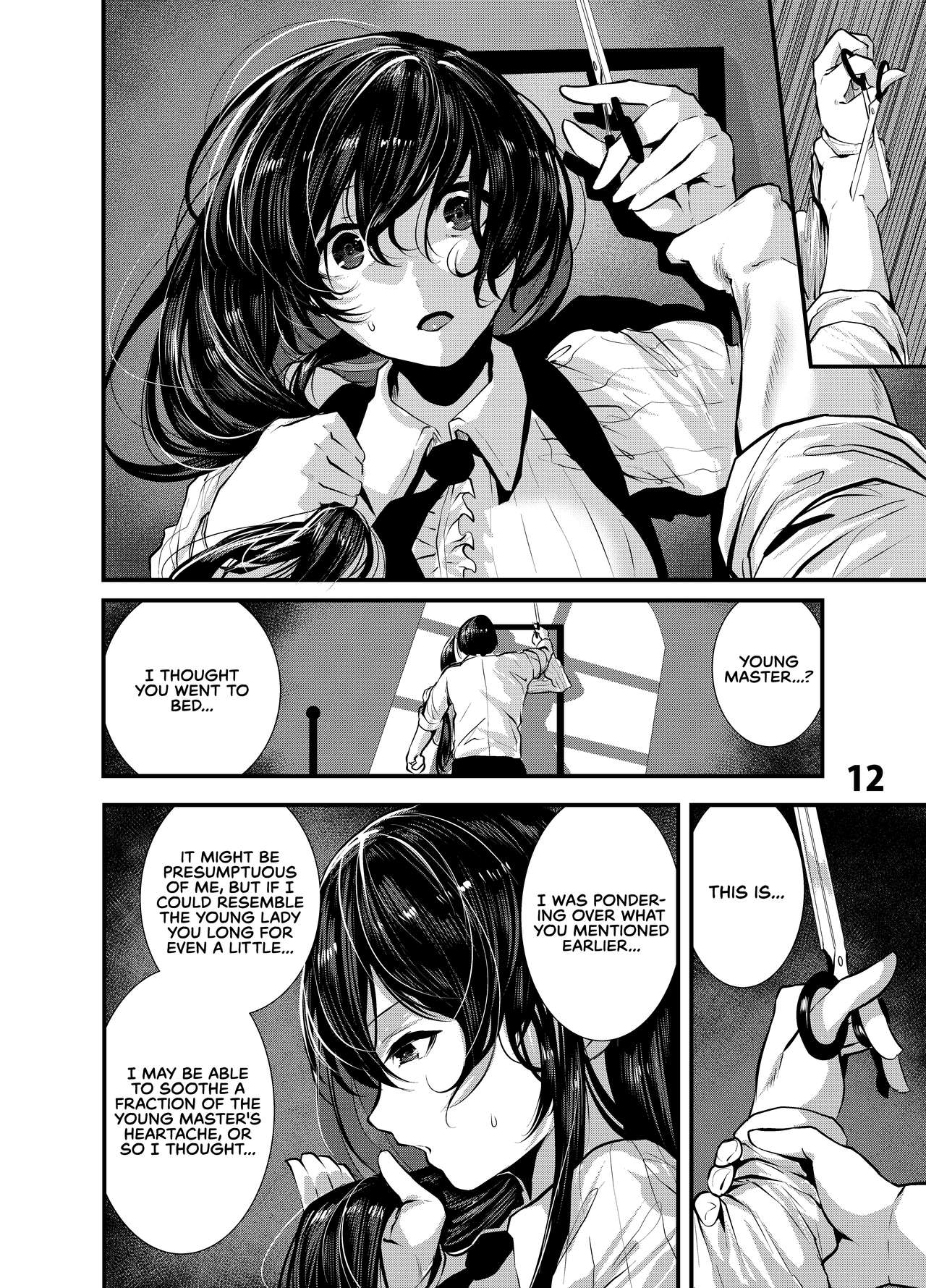 [Karazishibotan (Bota Mochito)] Maguro Maid to Mecha Shikotama Ecchi | Lots and Lots of Sex With a Dead Lay Maid [English] [RedLantern] [Digital] page 12 full