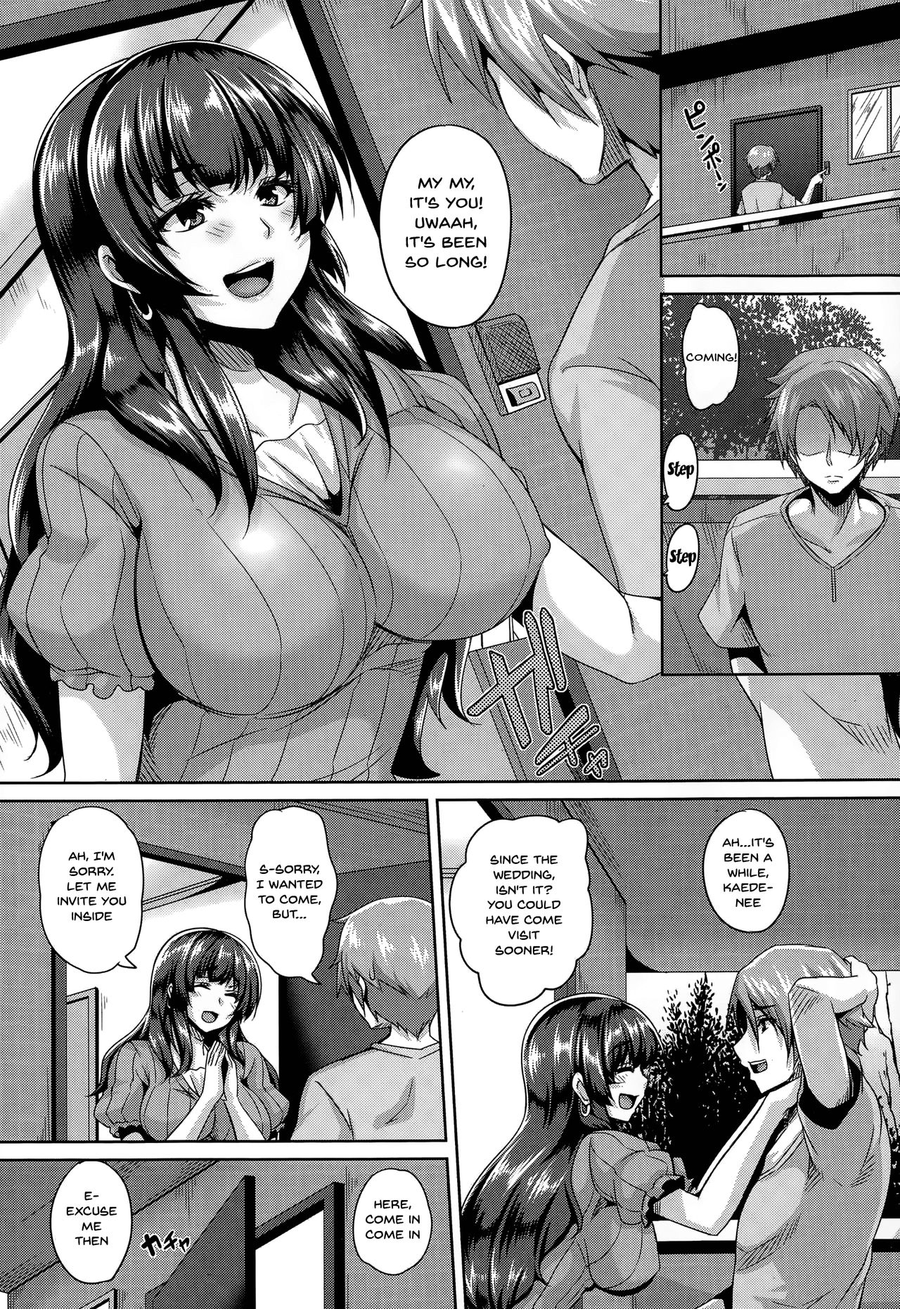 [Kazuhiro] Uragiri no Mesubuta Choukyou -Akogareno Gishi- | A Traitor's Sow Training -The Yearned For Sister-In-Law- Ch. 1-2 [English] {Doujins.com} page 2 full