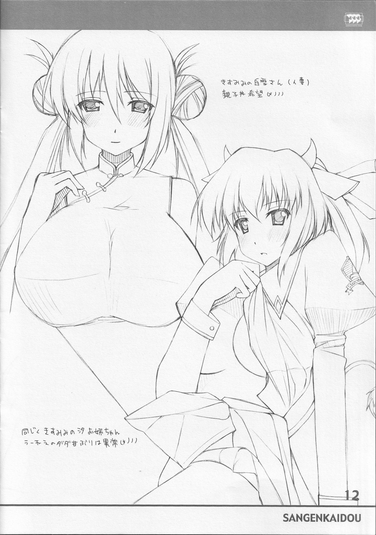 (C71) [SANGENKAIDOU (Mifune Yatsune)] RANSUHOUSIKI 34 (Queen's Blade) page 11 full