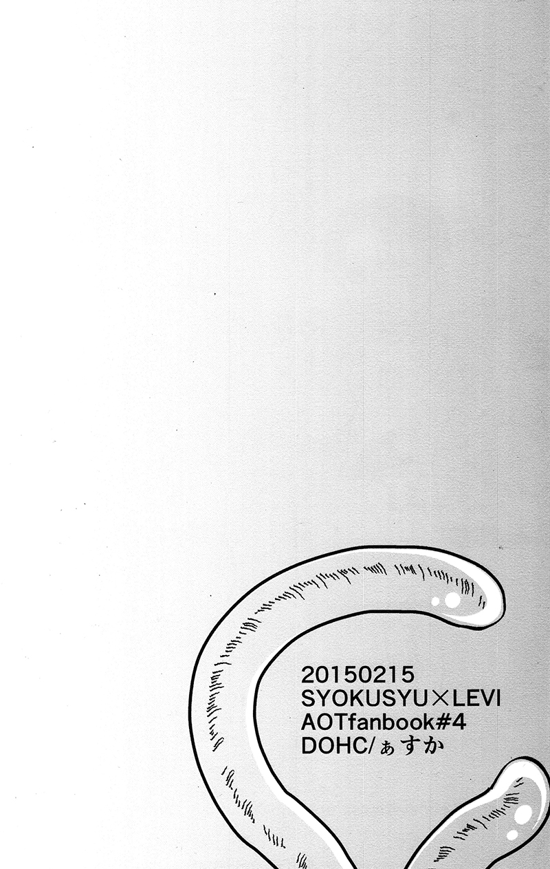 リヴァイ兵長を触手が凌辱する本 [DOHC] page 17 full