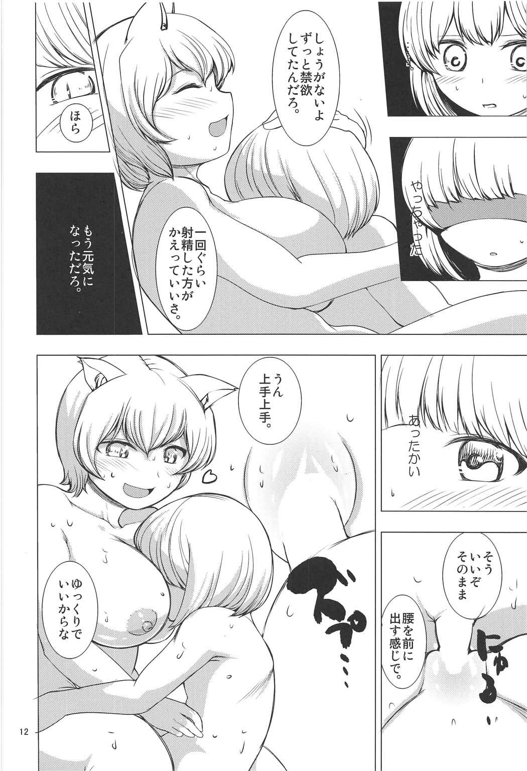 (C91) [Chicken Nugget Gyuuniku Aji (Sadahiro)] Zenra Misshitsu 24-ji (Touhou Project) page 11 full