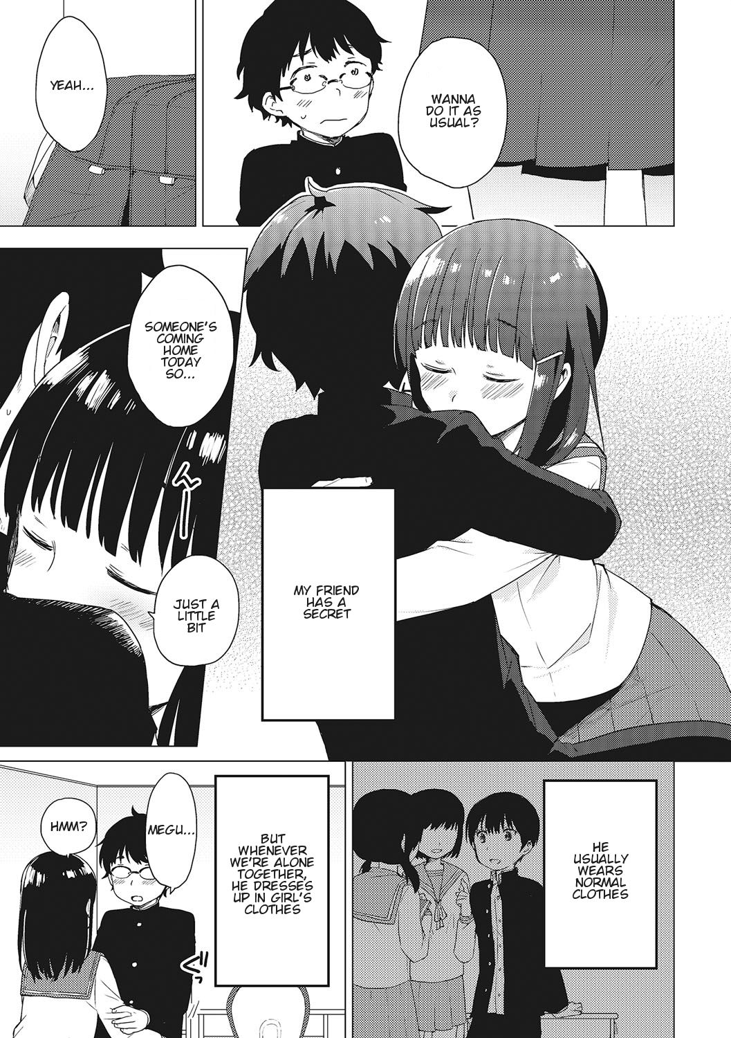 [Ichimura] Himitsu | Secret (Otokonoko HEAVEN Vol. 28) [English] [koukousei] [Digital] page 3 full