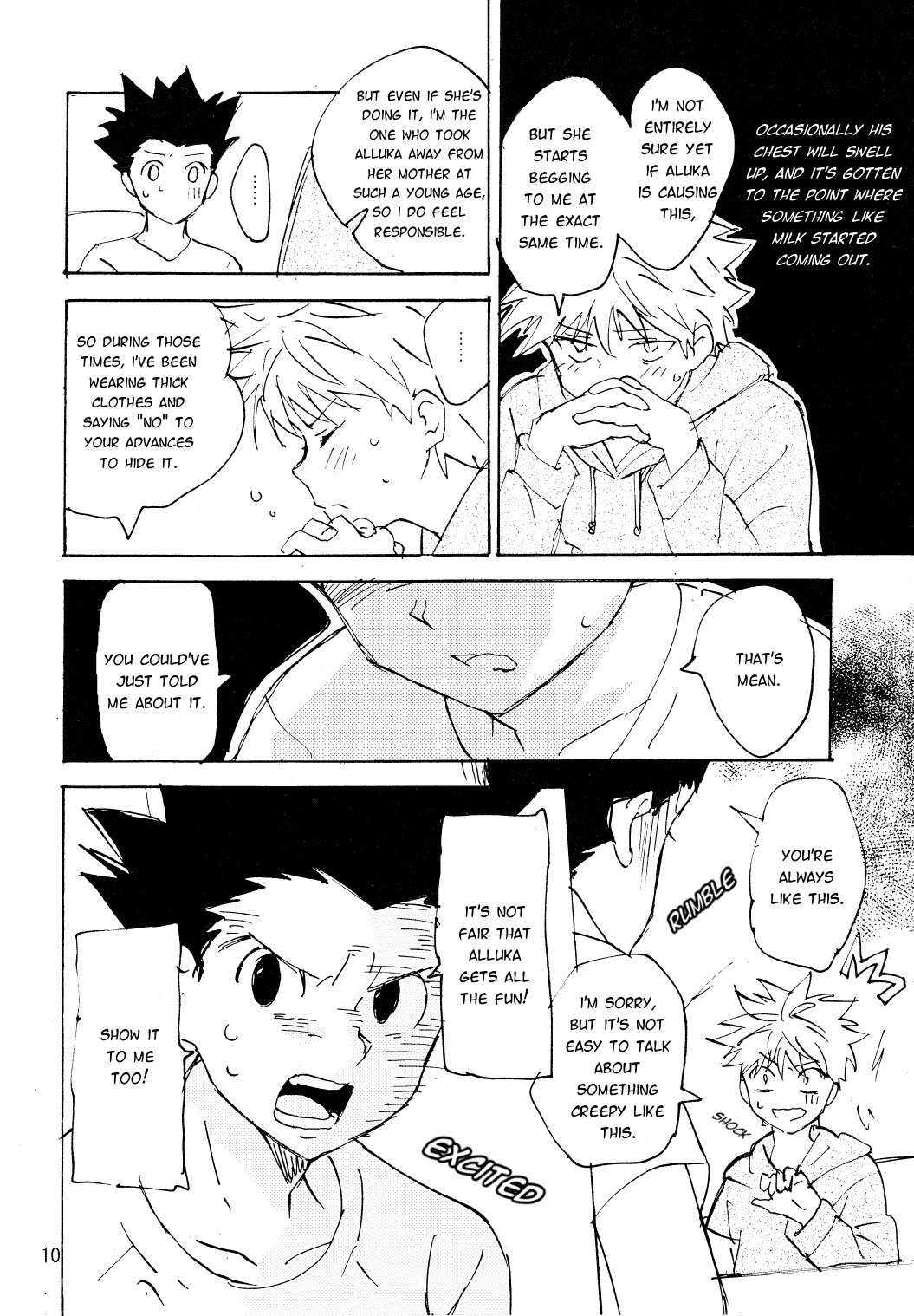 [Watagashi Maker (Tomiko)] Rakunoufuufu (Hunter x Hunter) [English] [Willeke4439] page 9 full