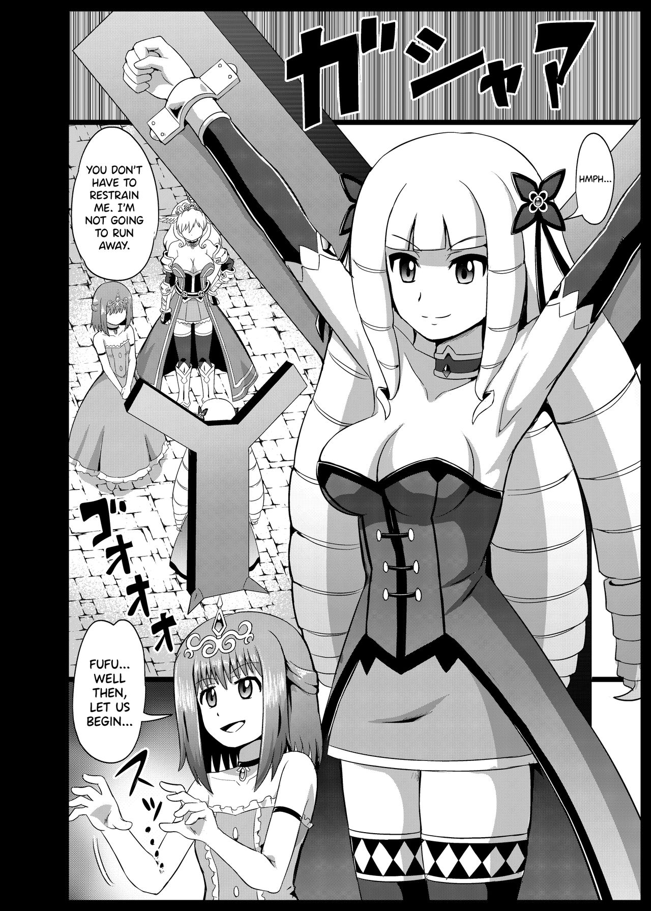 [Muriyari Egao (Mokoyana)] Takabisha Hime Oshioki Kusuguri Jigoku | Punishment of a High-Handed Princess Tickling Hell [English] [biribiri] page 8 full