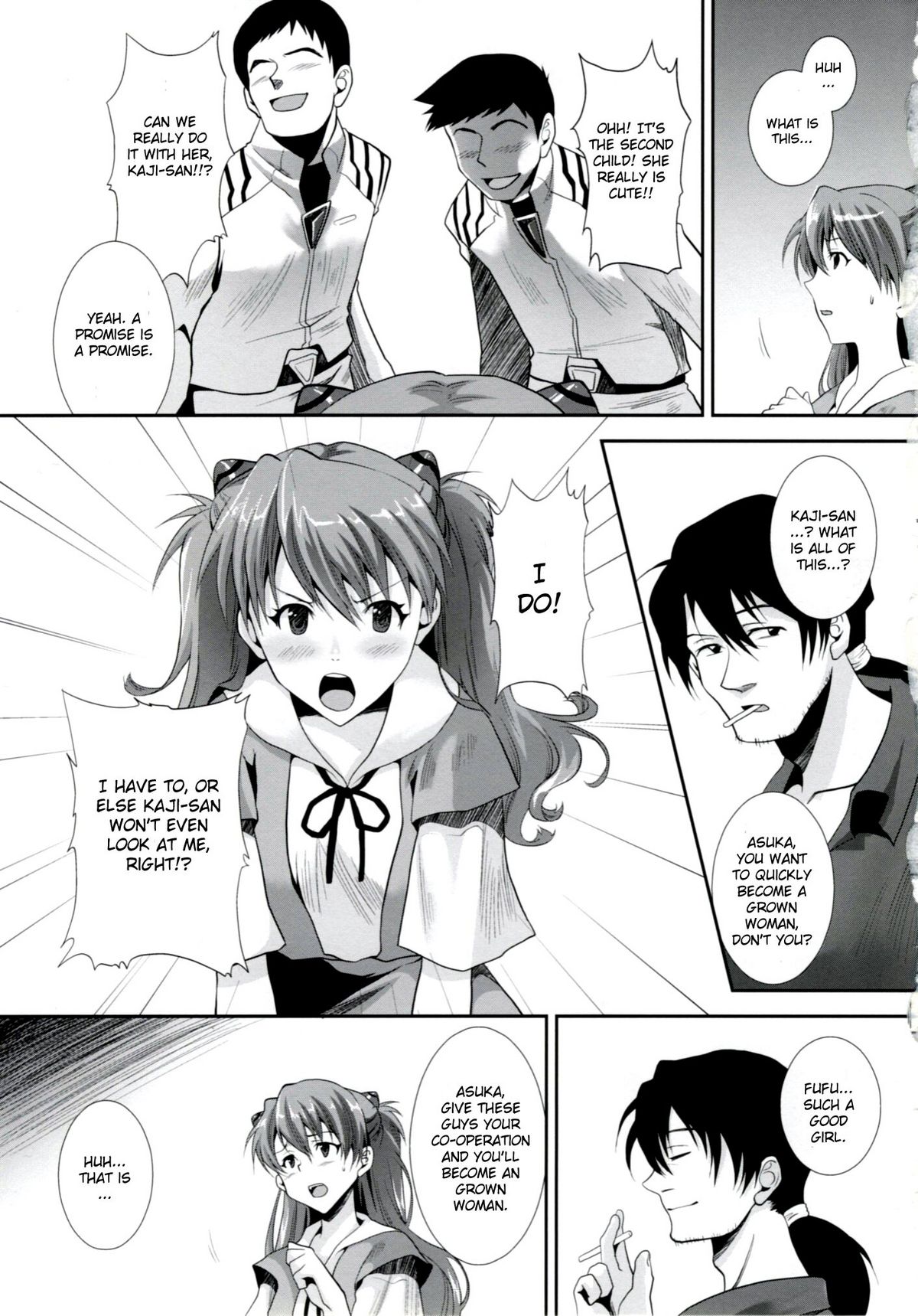 (C76) [koakuma sageha (sage joh)] ERO shuurai soryu・asuka・langley no baai (Neon Genesis Evangelion) [English] page 4 full