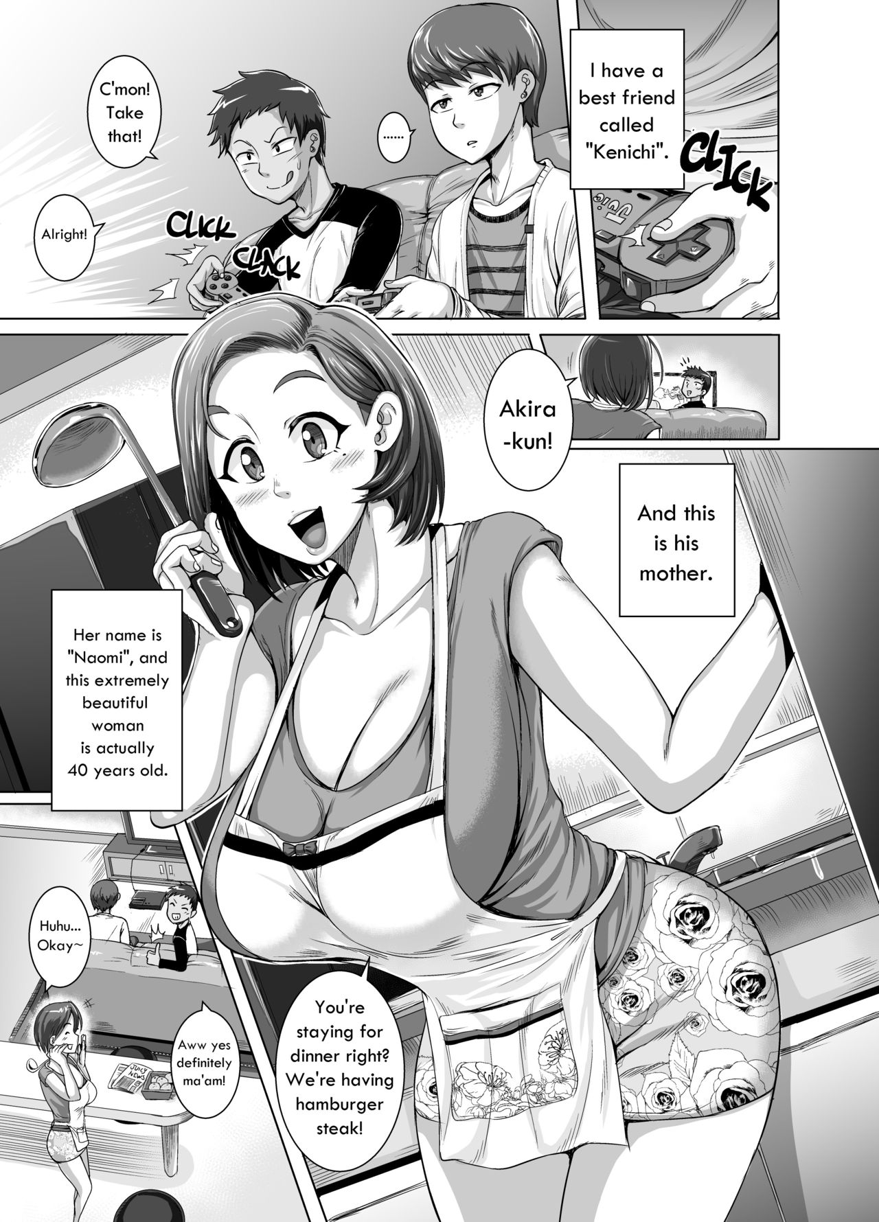 [Juna Juna Juice] Jukujo Daisuki : Naomi-san(40-sai)  1-5 [English] page 3 full