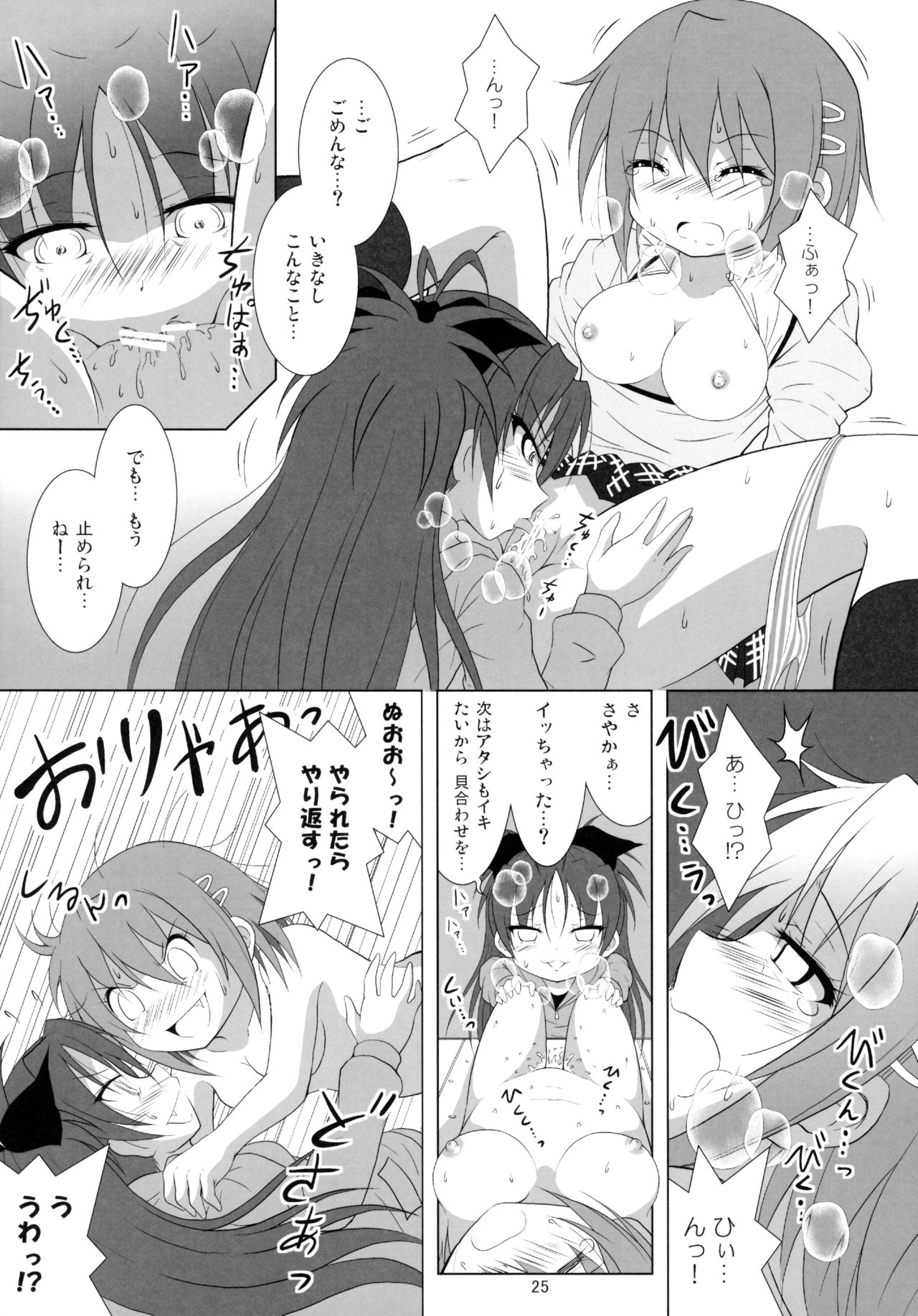 (C90) [Hikarito Mahou Koubou (M_Pon)] Final AnSaya NEXT (Puella Magi Madoka Magica) page 26 full