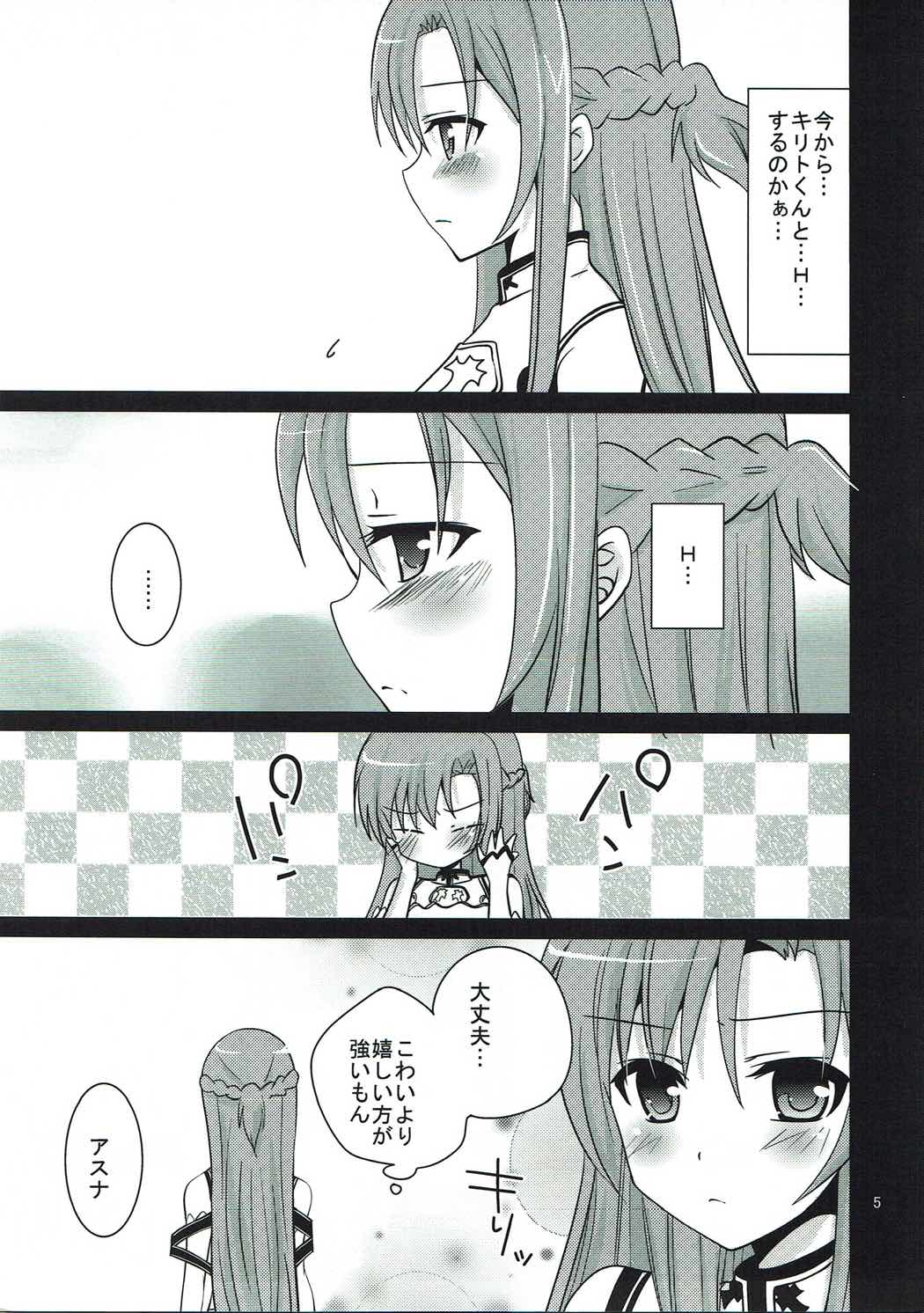 (SHT2012 Aki) [Pikopikotei (Inoue Mitan)] Sword Art Love Life (Sword Art Online) page 4 full