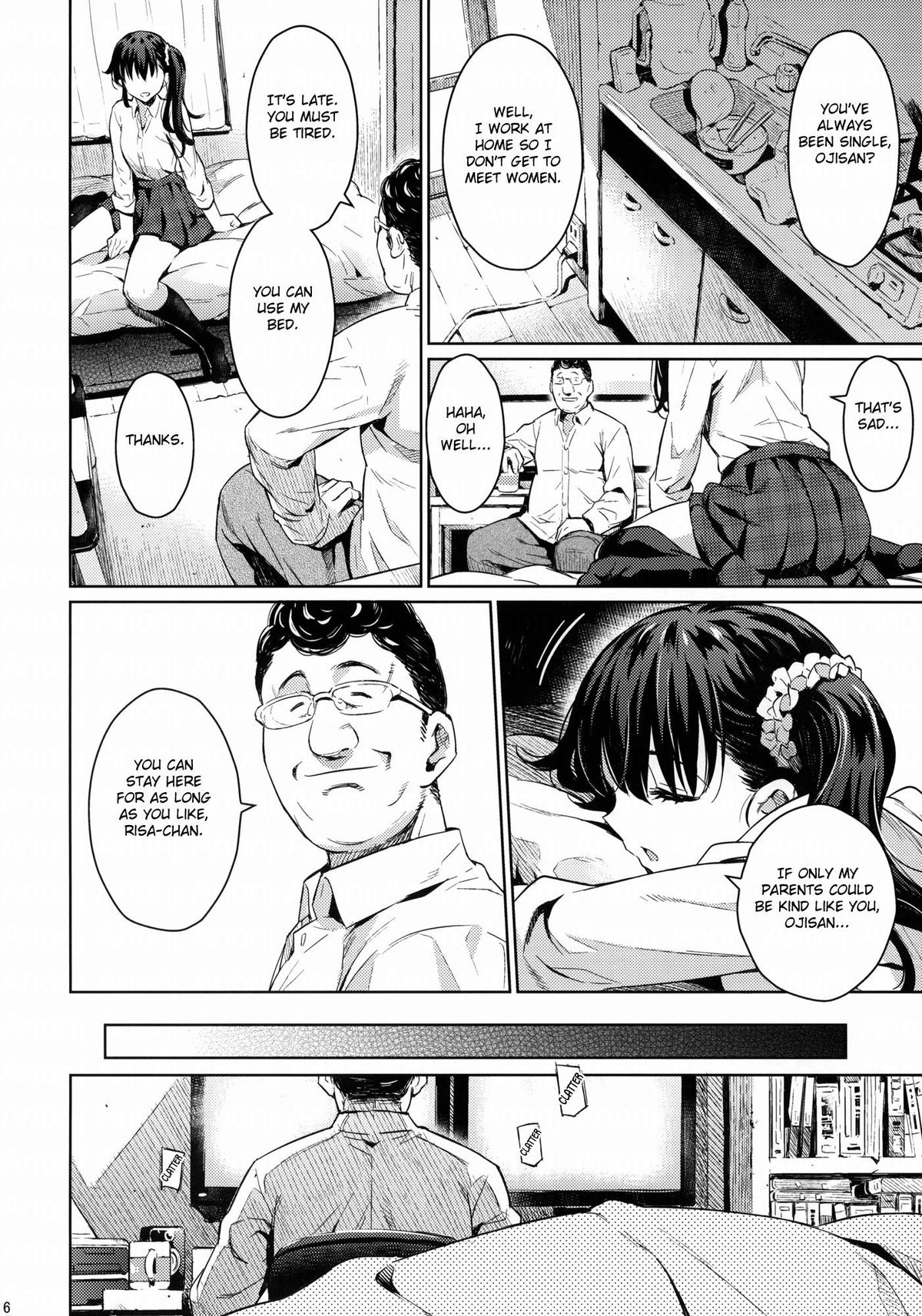 (C87) [Kusari Caterpillar (Yoshiron)] Kowaremono:Risa + Paper | Fragile: Risa + Paper [English] {doujin-moe.us} page 5 full