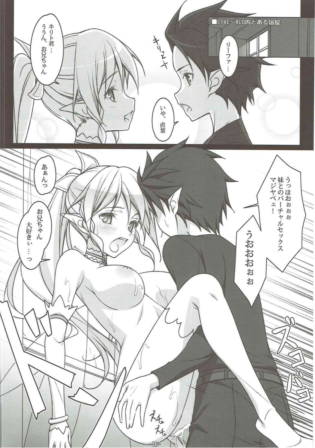 (C83) [Yuusha-sama Go-ikkou (Nemigi Tsukasa)] FOOL'S GARDEN (Sword Art Online) page 15 full