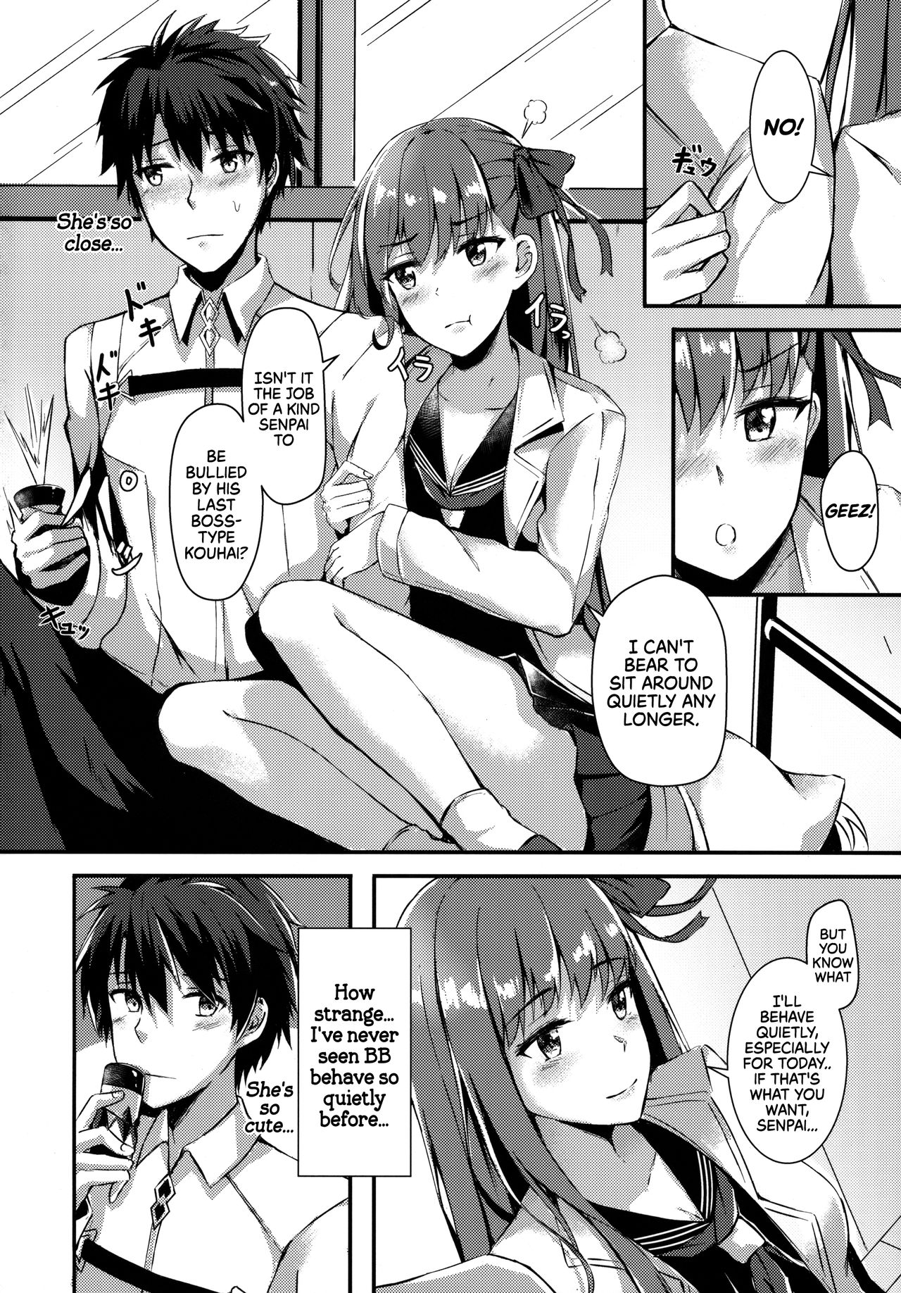 (COMIC1☆13) [Koniro Kajitsu (Konka)] Watashi no Omocha Senpai | My Toy Senpai (Fate/Grand Order) [English] [EHCOVE] page 3 full