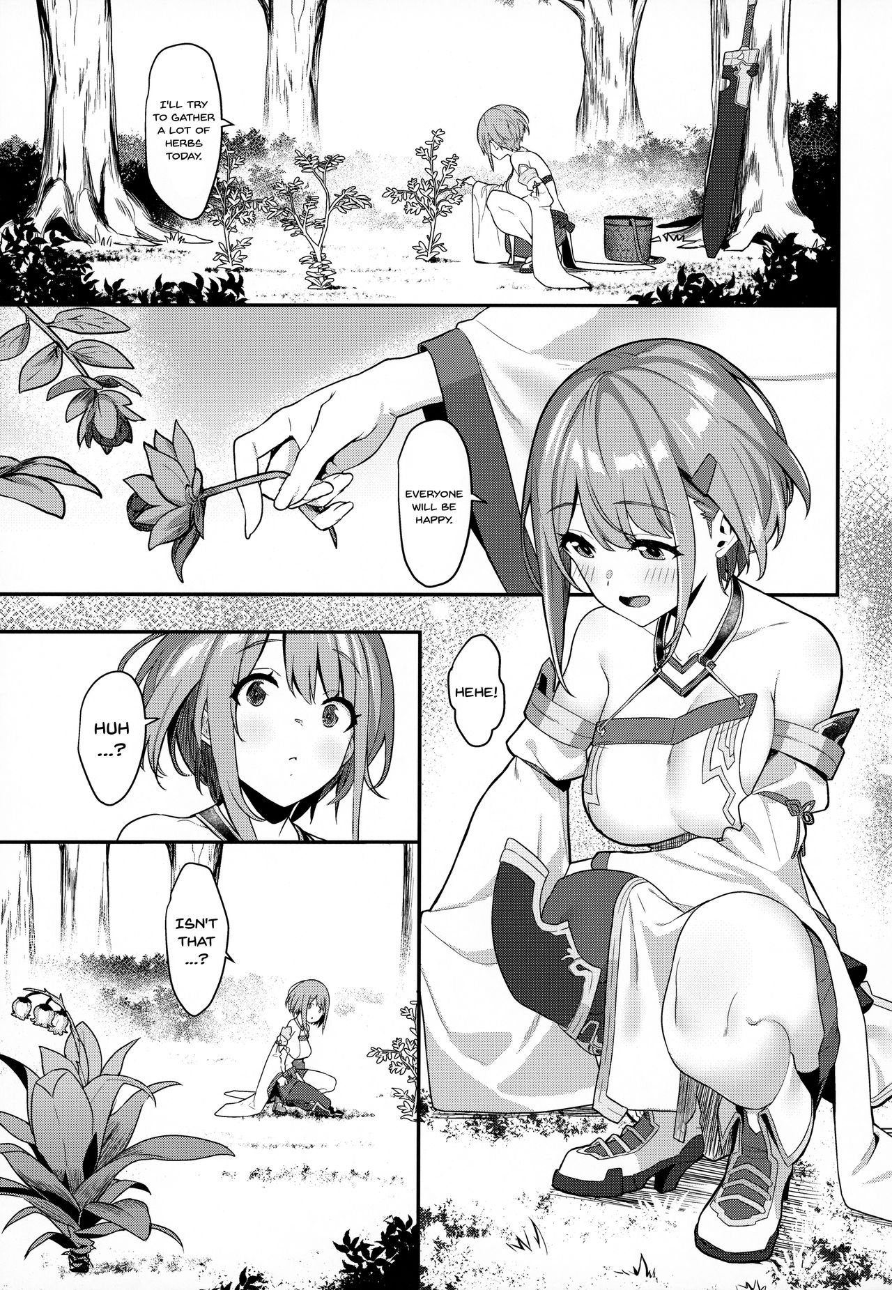 (C97) [Pony Farm (Bonnie)] Hitoyo-chan no Junan | Hitoyo-chan's Suffering [English] {Doujins.com} page 2 full