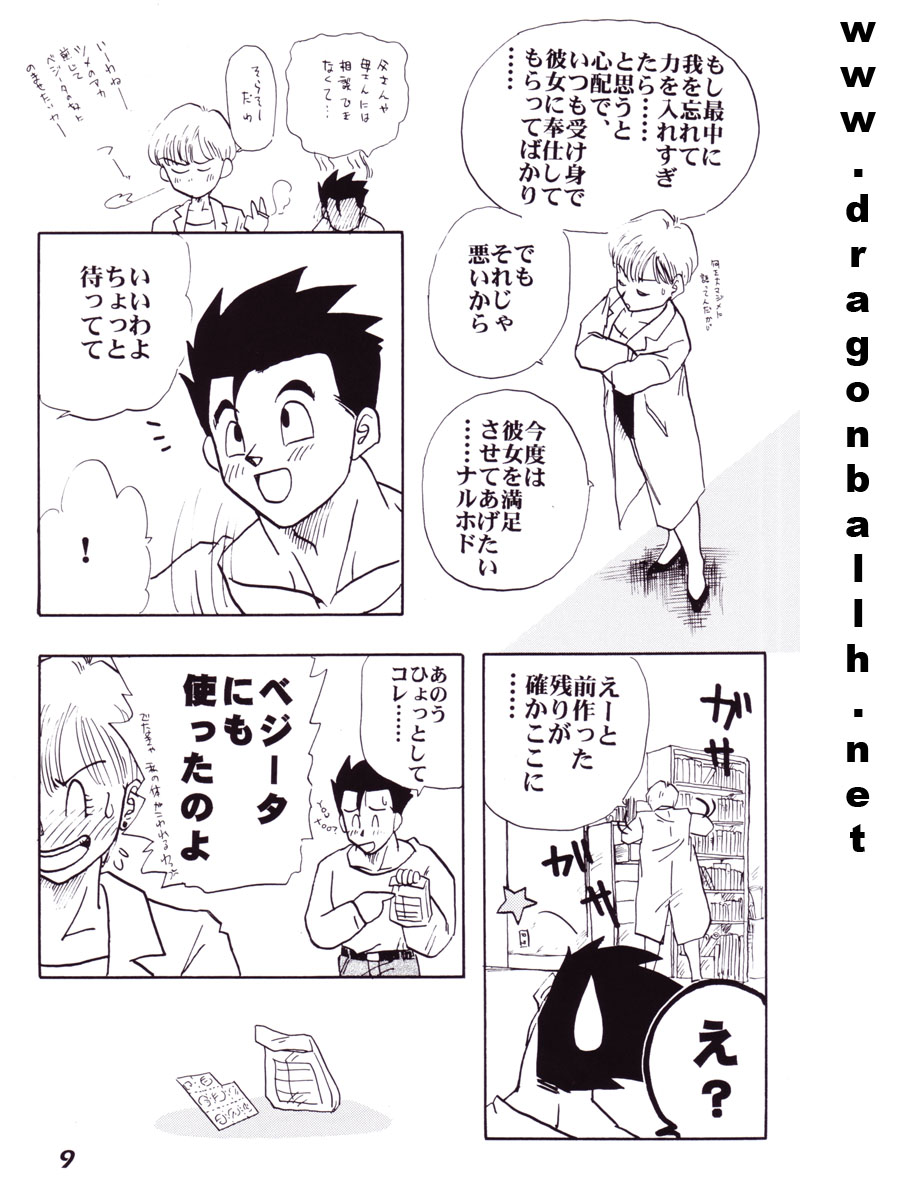 (C52) [Fusuma Goten (Shouji Hariko)] Irohani (Dragonball Z) page 9 full