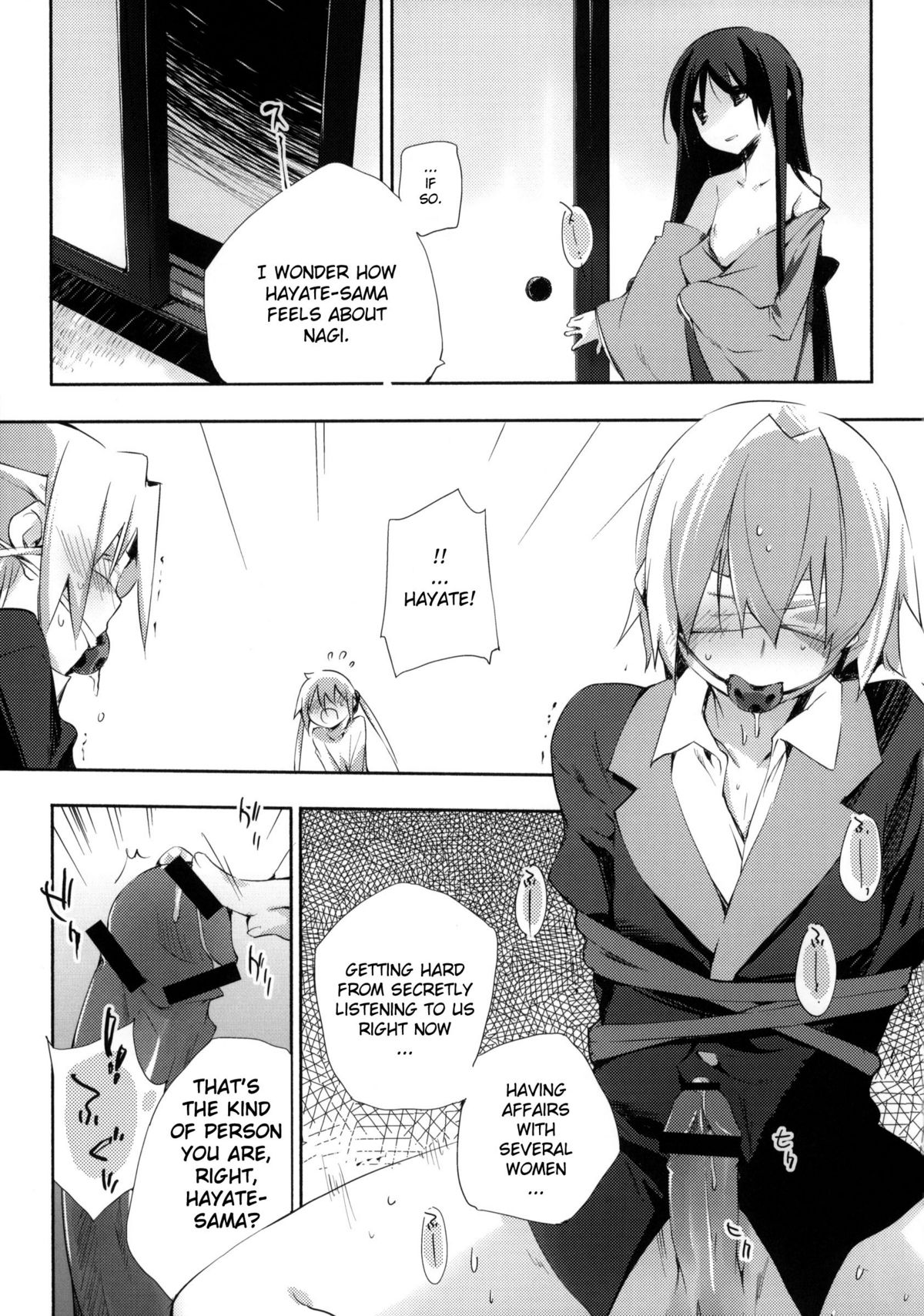 (C76) [Mono x Chro (Kokonoka)] Kataomoi kara Kataomoi made. | From one Unrequited Love to Another (Hayate no Gotoku!) [English] [YQII] page 12 full