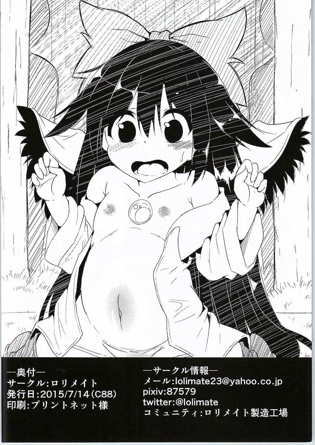 (C88) [Lolimate (Niisan)] Okuu-chan ga Youji Taikou shichatta Hon (Touhou Project) page 12 full