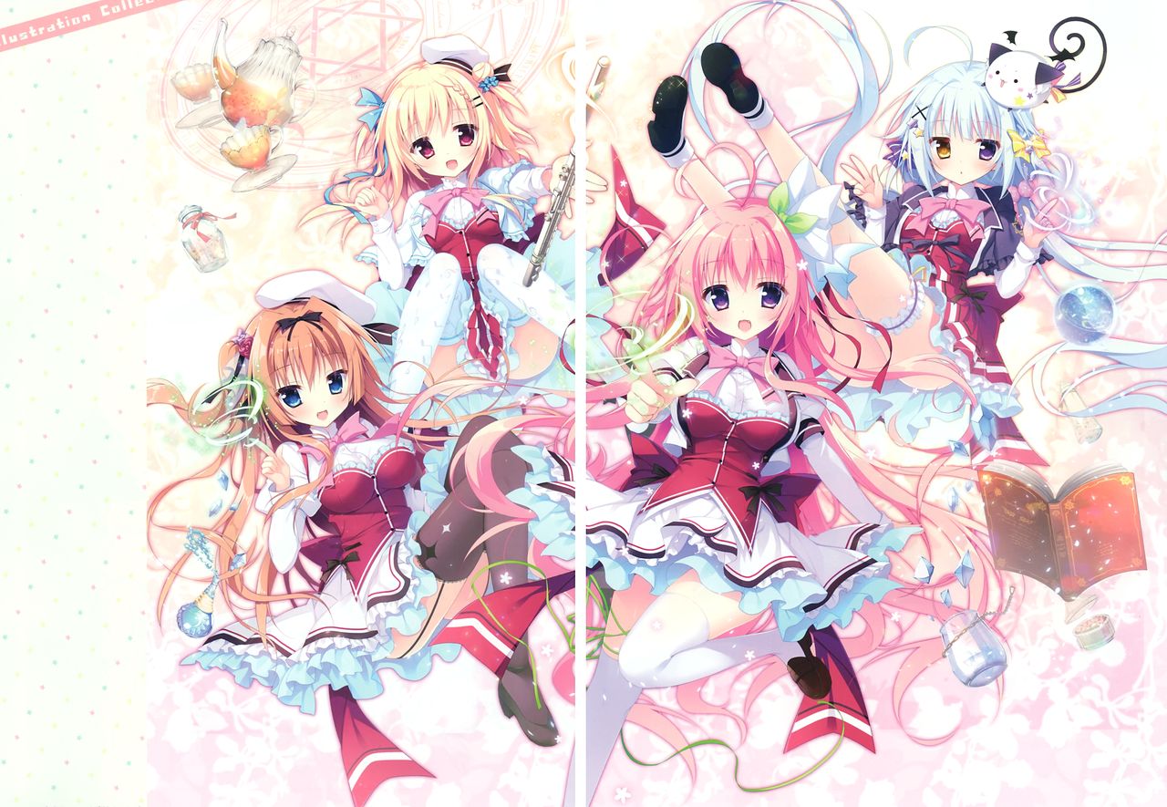 Koisuru Kokoro to Mahou no Kotoba OFFICIAL ARTBOOK page 16 full