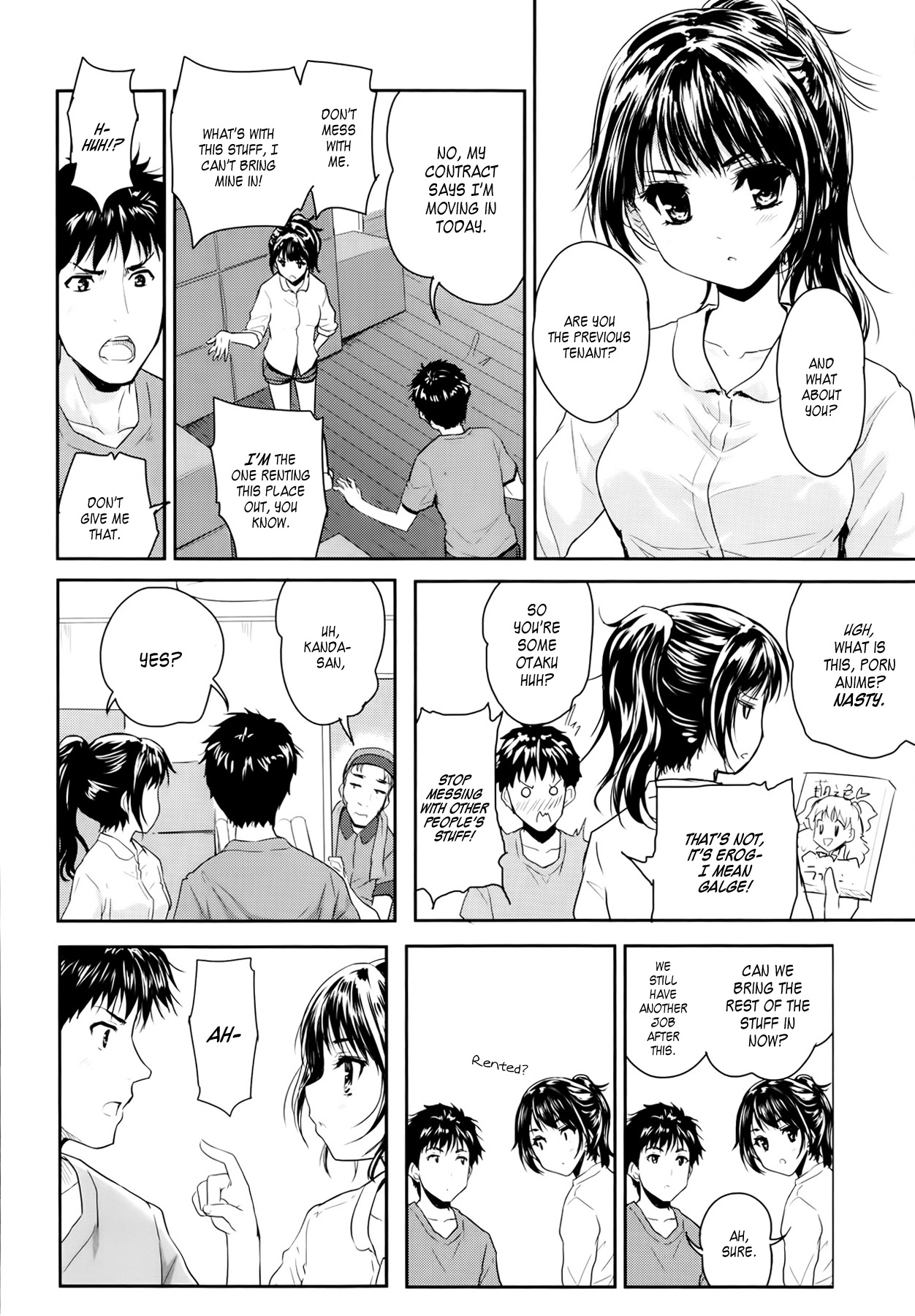 [Tohgarashi Hideyu] 1LDK (COMIC AUN 2014-01) [English] [HimaHimaSeijin] [Decensored] page 4 full