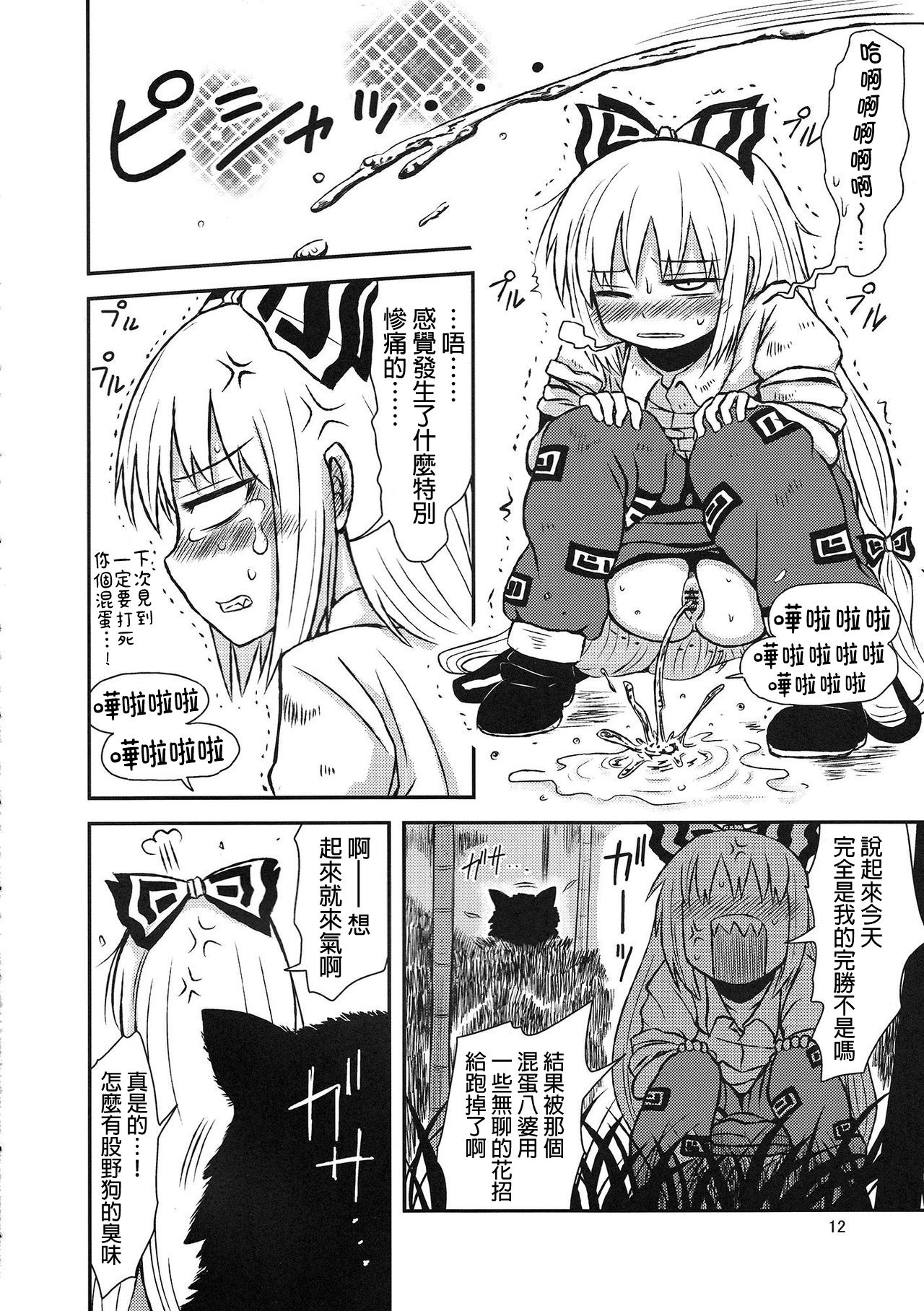 (Reitaisai 9) [Fugodoku (Katou Fuguo)] SURUDAKE San. (Touhou Project) [Chinese] [沒有漢化] page 11 full