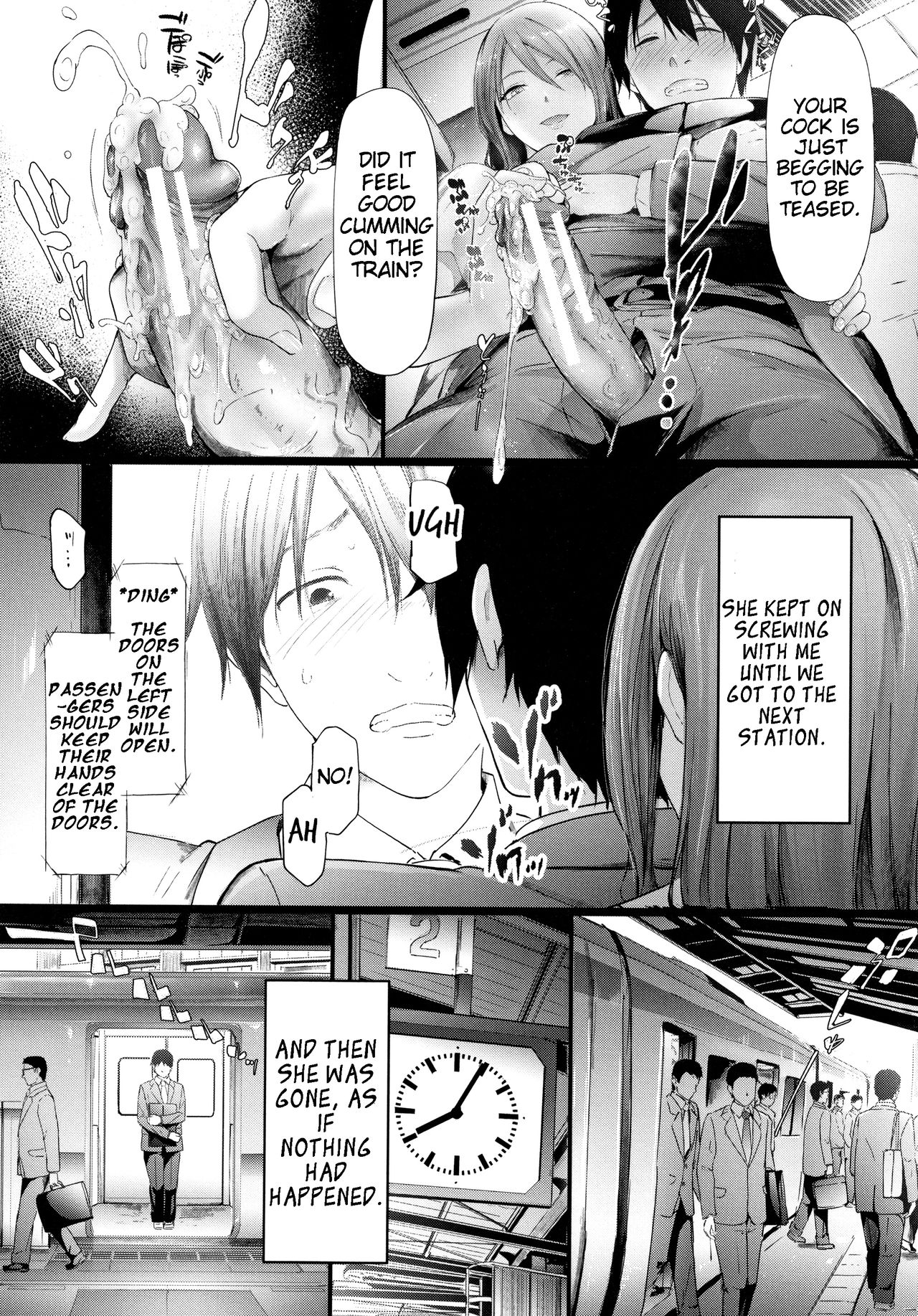 [Shiki Takuto] TR Gyaku Chikan Senyou Sharyou | Female Molester Train Ch. 1 [English] [JuliusWinnfield] page 17 full