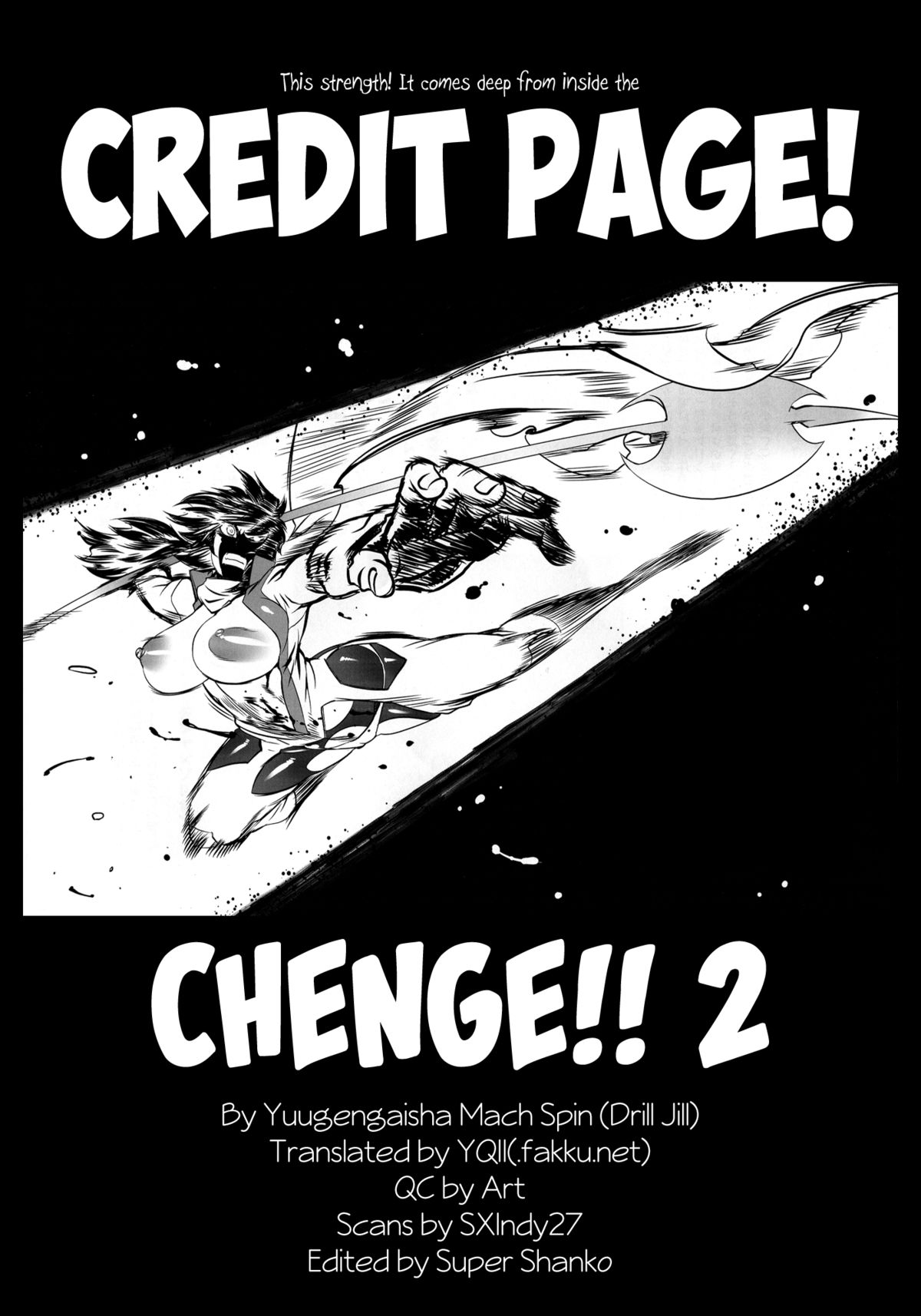 (Futaket 8.5) [Yuugengaisha Mach Spin (Drill Jill)] Chenge!! 2 (Getter Robo) [English] [YQII] page 26 full