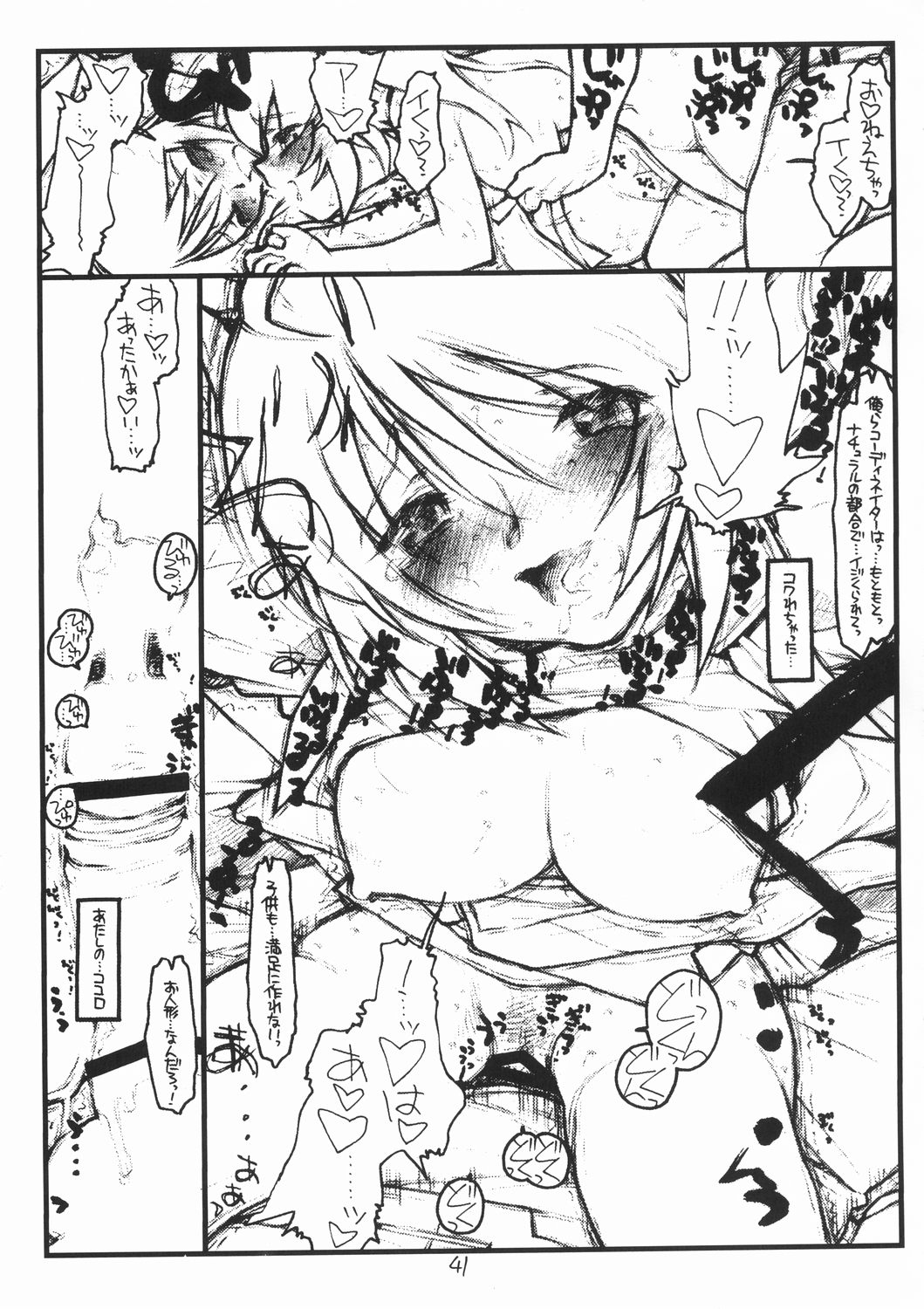 (SC28) [bolze. (rit.)] Miscoordination. (Mobile Suit Gundam SEED DESTINY) page 40 full