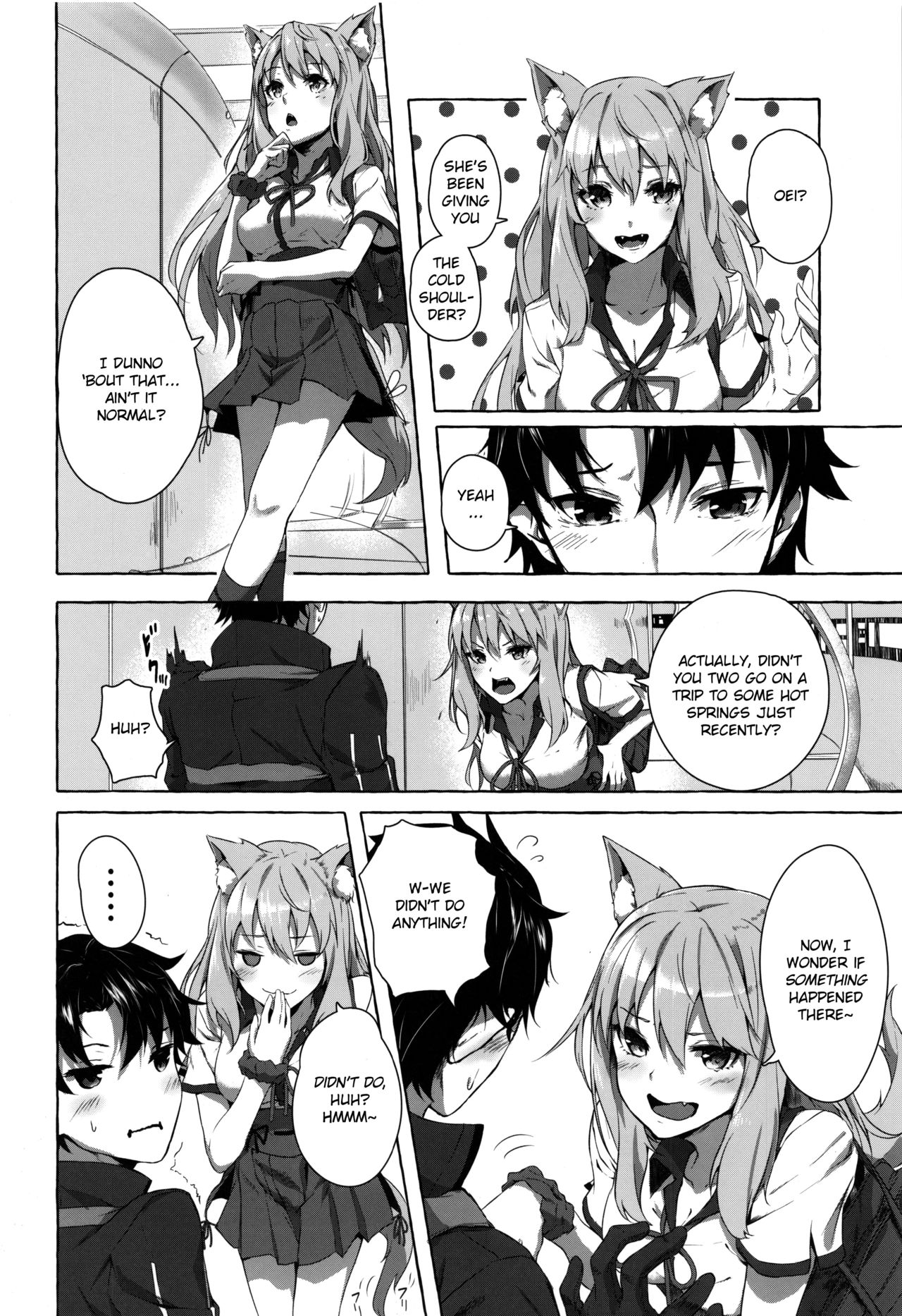 (C96) [Sawaraya Shoten (Sahara Gensei)] Oei-san wa Kojirasetai | Oei-san wants to aggravate (Fate/Grand Order) [English] [Douzo Lad Translations] page 3 full