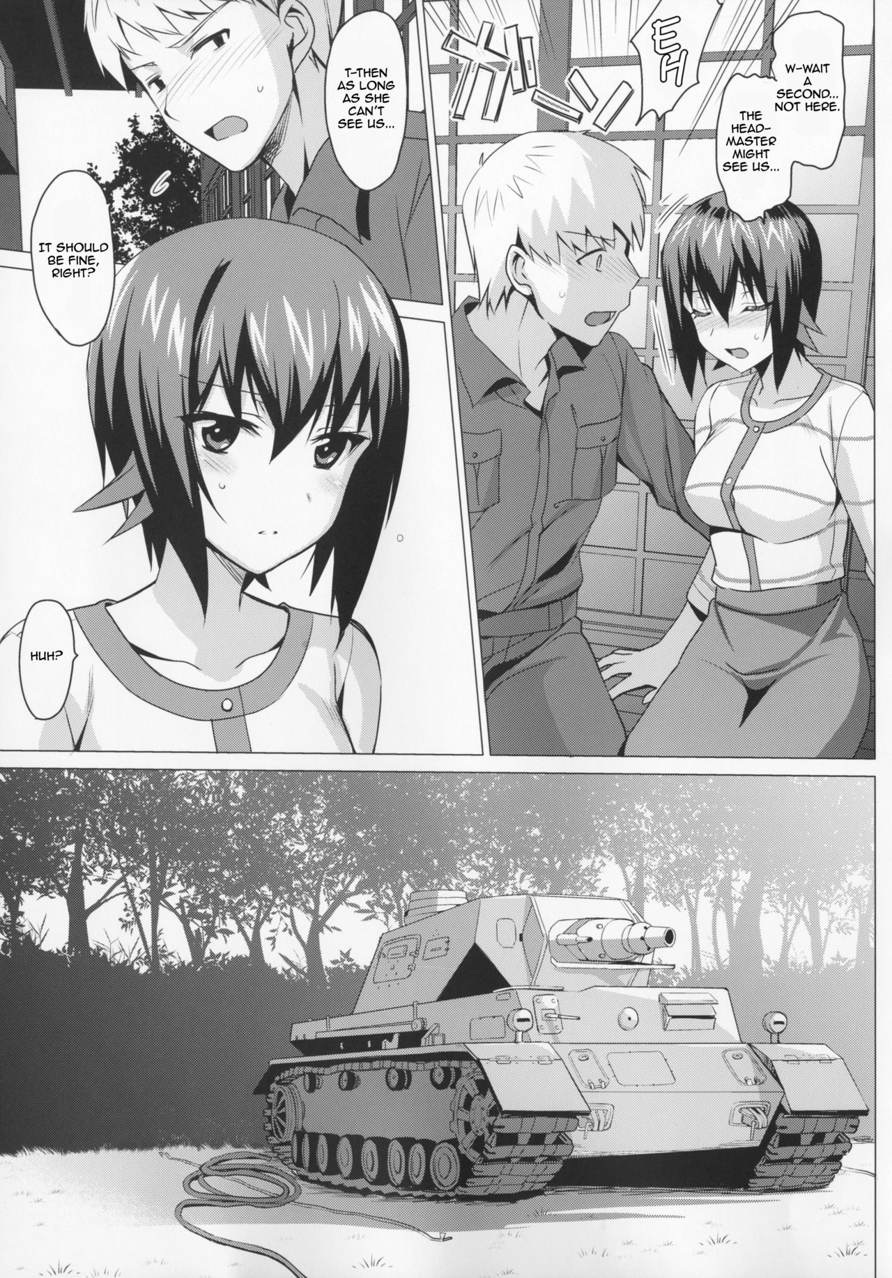 (C90) [abgrund (Saikawa Yusa)] LET ME LOVE YOU hajimete hen (Girls und Panzer) [English] [CutegirlsTL] page 6 full