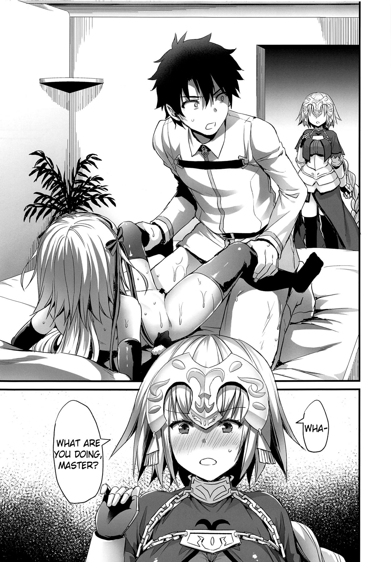 (C97) [Aigamodou (Ayakawa Riku)] Jeanta ni Genki ni Shite morau Hanashi (Fate/Grand Order) [English] [EULW TL] page 30 full