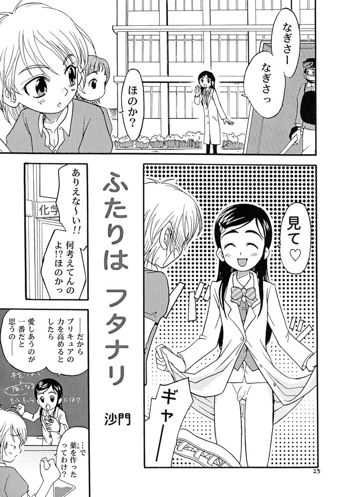 (C66) [Studio Tar (Kyouichirou, Shamon)] Siro to Kuro (Futari wa Precure [Pretty Cure]) page 24 full