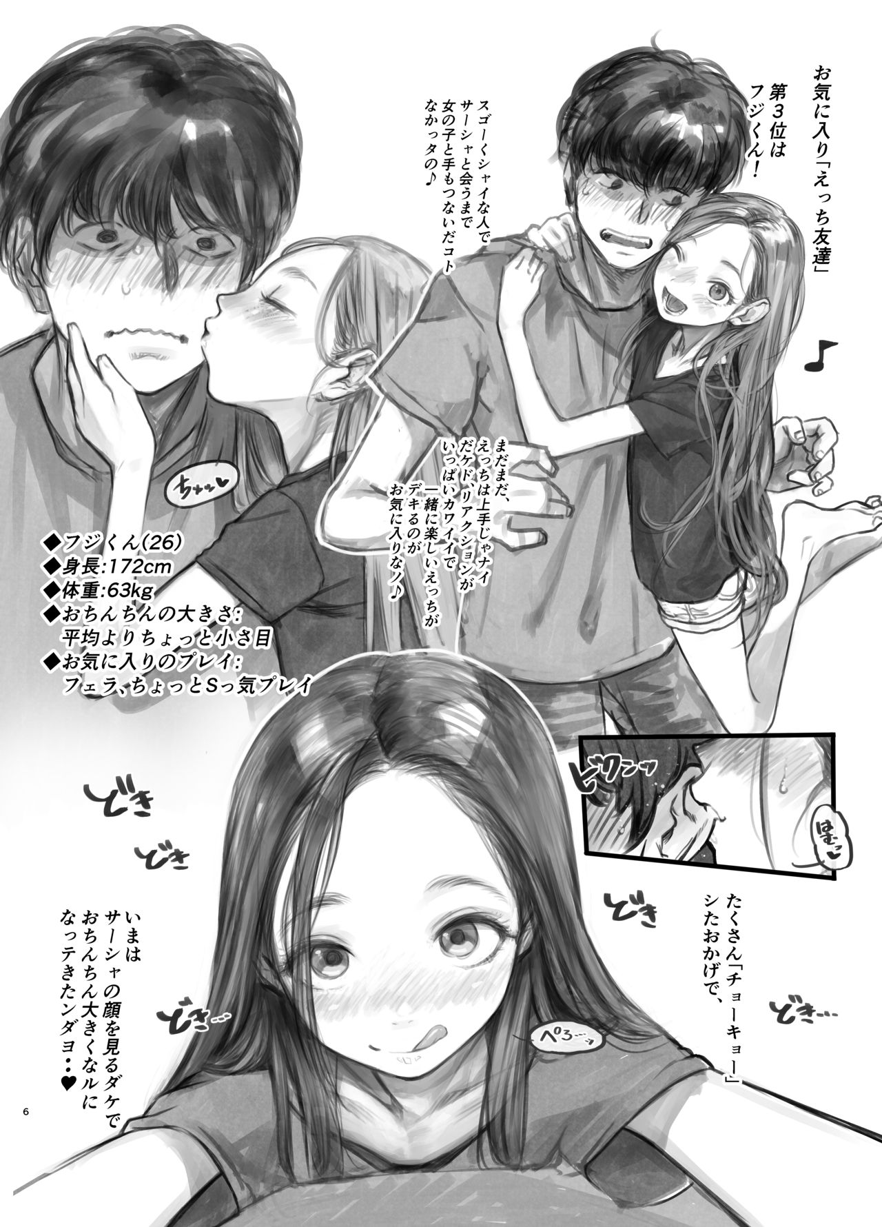 [Rinjuu Circus (Haguhagu)] Kinpatsu Hekigan Jr. Idol no Okiniiri Sex Friend Shoukai 1 (Dai 3-i Fuji-kun Hen) page 4 full