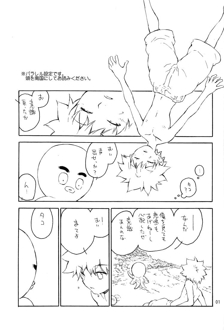 (C75) [kuro inu sha (Inumaru)] Nangoku Battle Royale (Hunter x Hunter) page 2 full