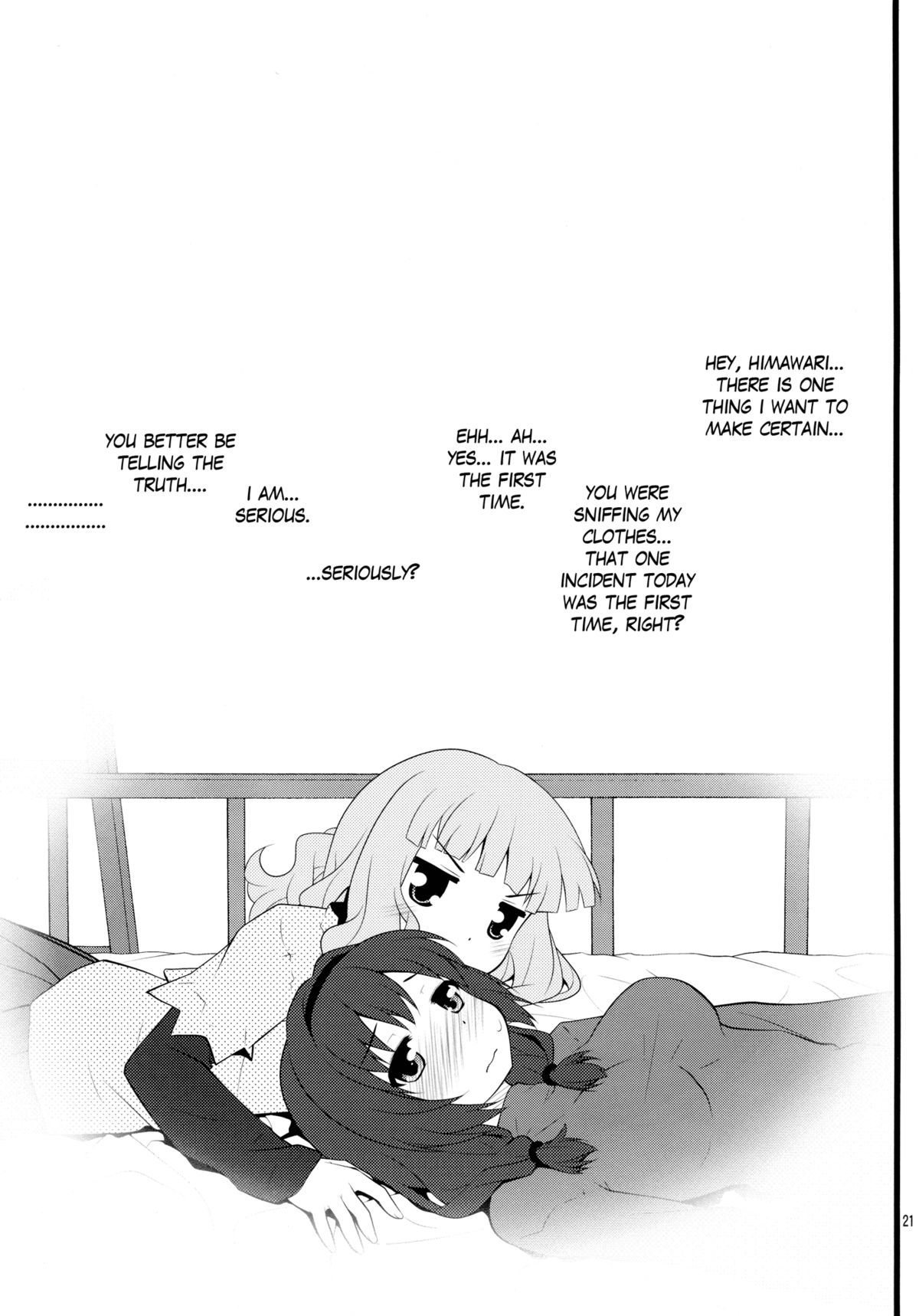 (C82) [Purimomo (Goyac)] Himegoto Flowers | Secret Flowers 3 (YuruYuri) [English] [Yuri-ism] page 20 full