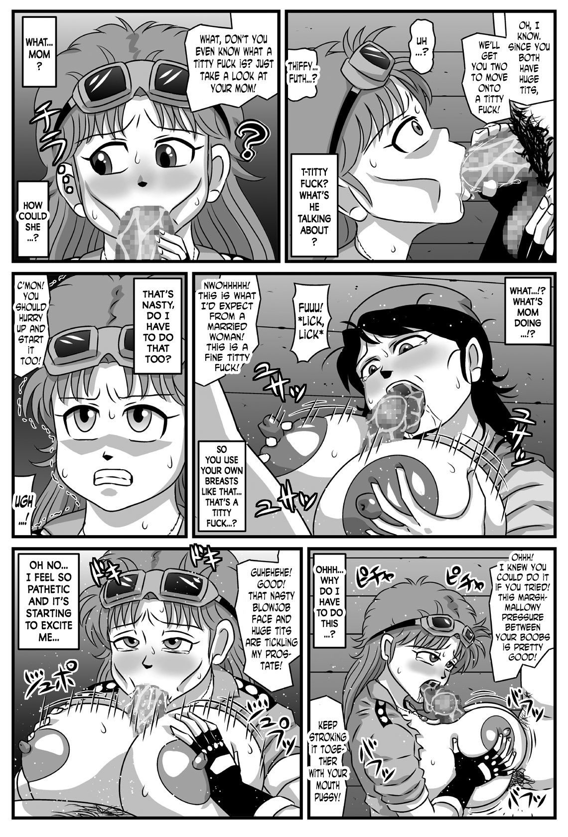 [Amatsukami] Kyonyuu Oyako ga Touzoku-dan no Nikubenki ni Nattara (Dragon Quest Dai no Daibouken) [English] [N04h] [Digital] page 20 full