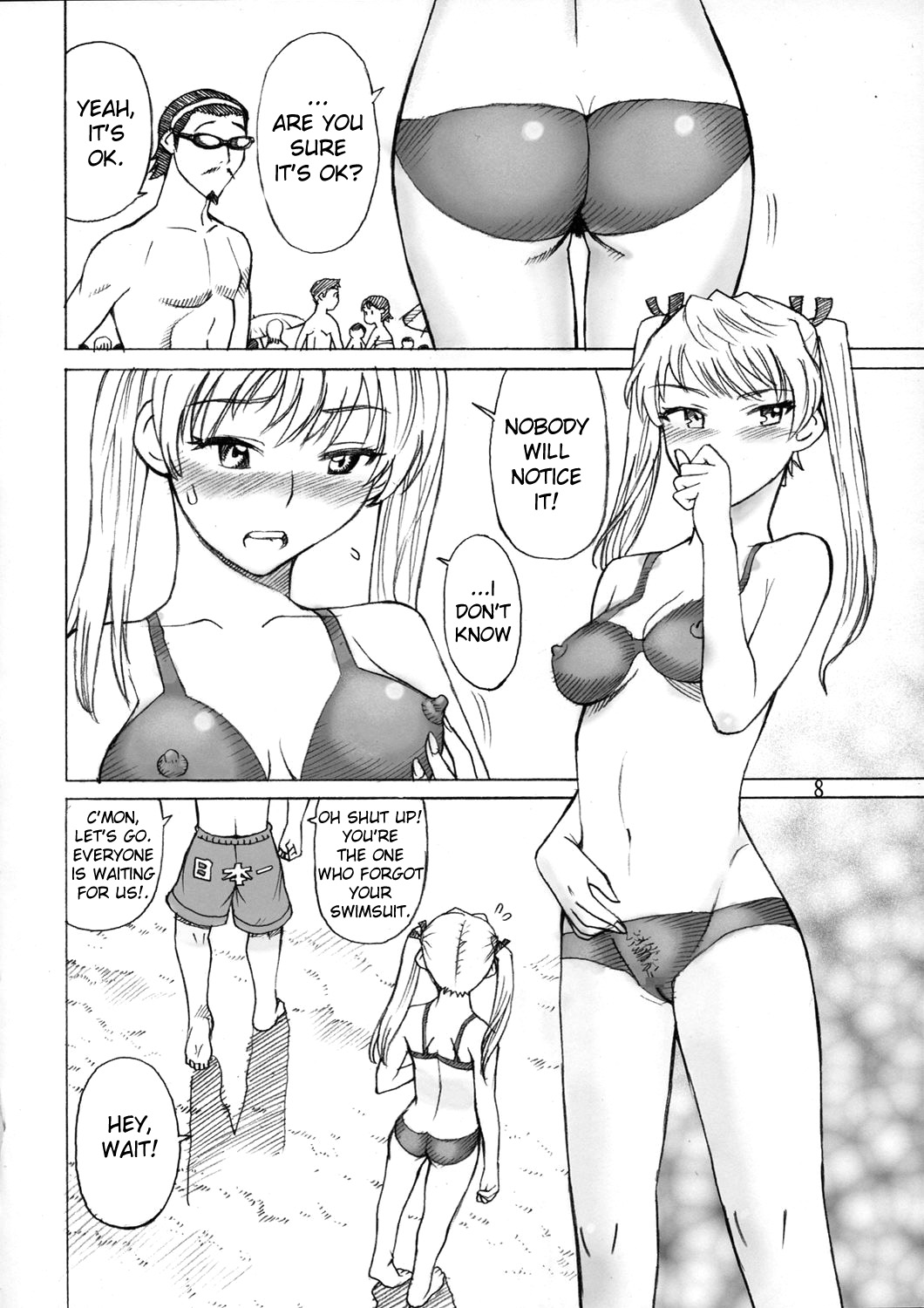 (C68) [High Thrust (Zounosuke, Inomaru)] Thrust Rumble (School Rumble) [English] [Munyu] page 7 full