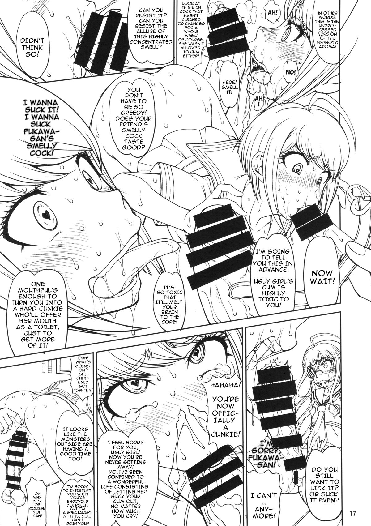 (C87) [Majimadou (Matou)] Zettai Zetsubou Zecchou Monorail (Danganronpa) [English] page 16 full