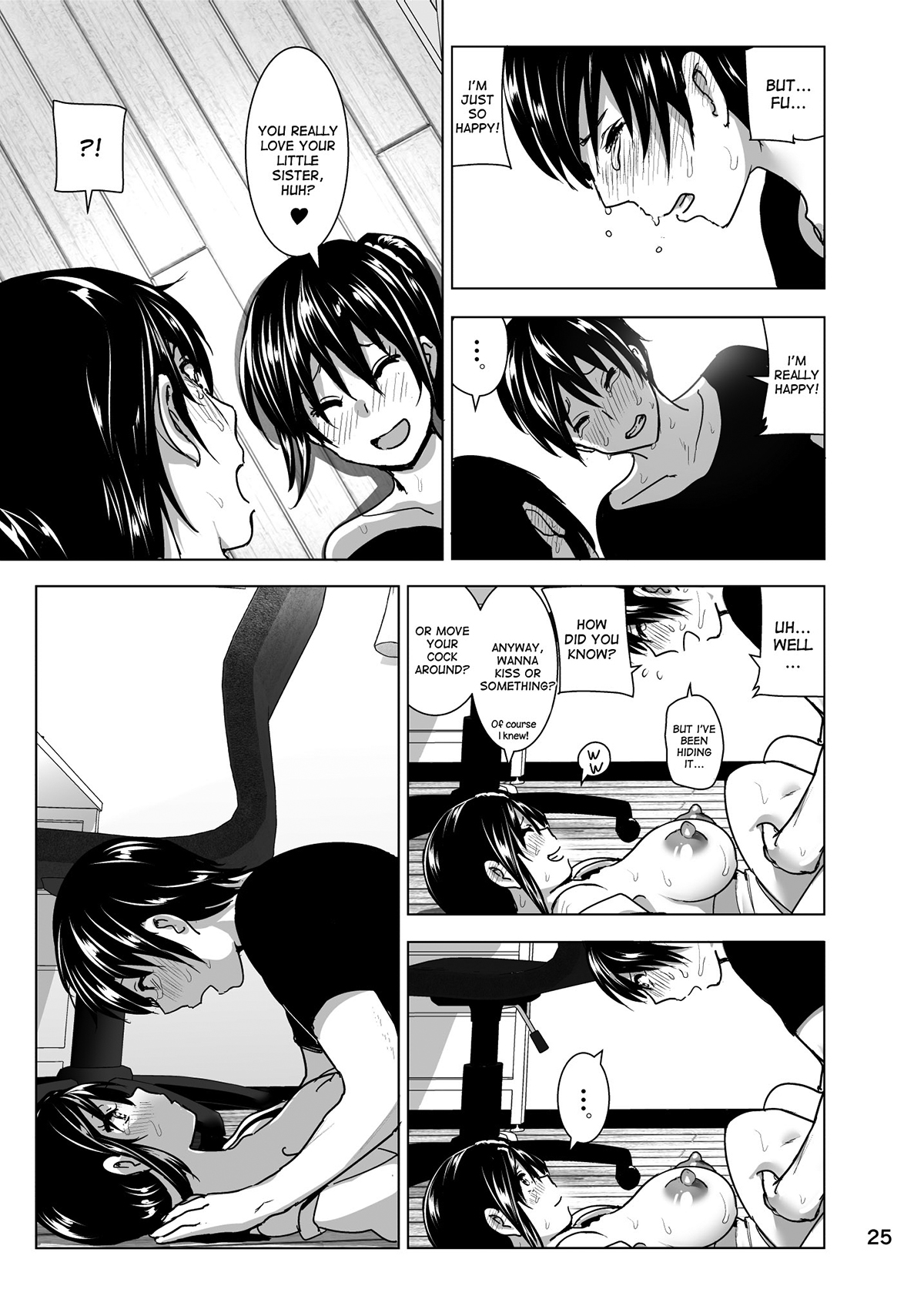 [Supe (Nakani)] Imouto no Oppai ga Marudashi Datta Hanashi 4 [English] [desudesu] [Decensored] [Digital] page 26 full